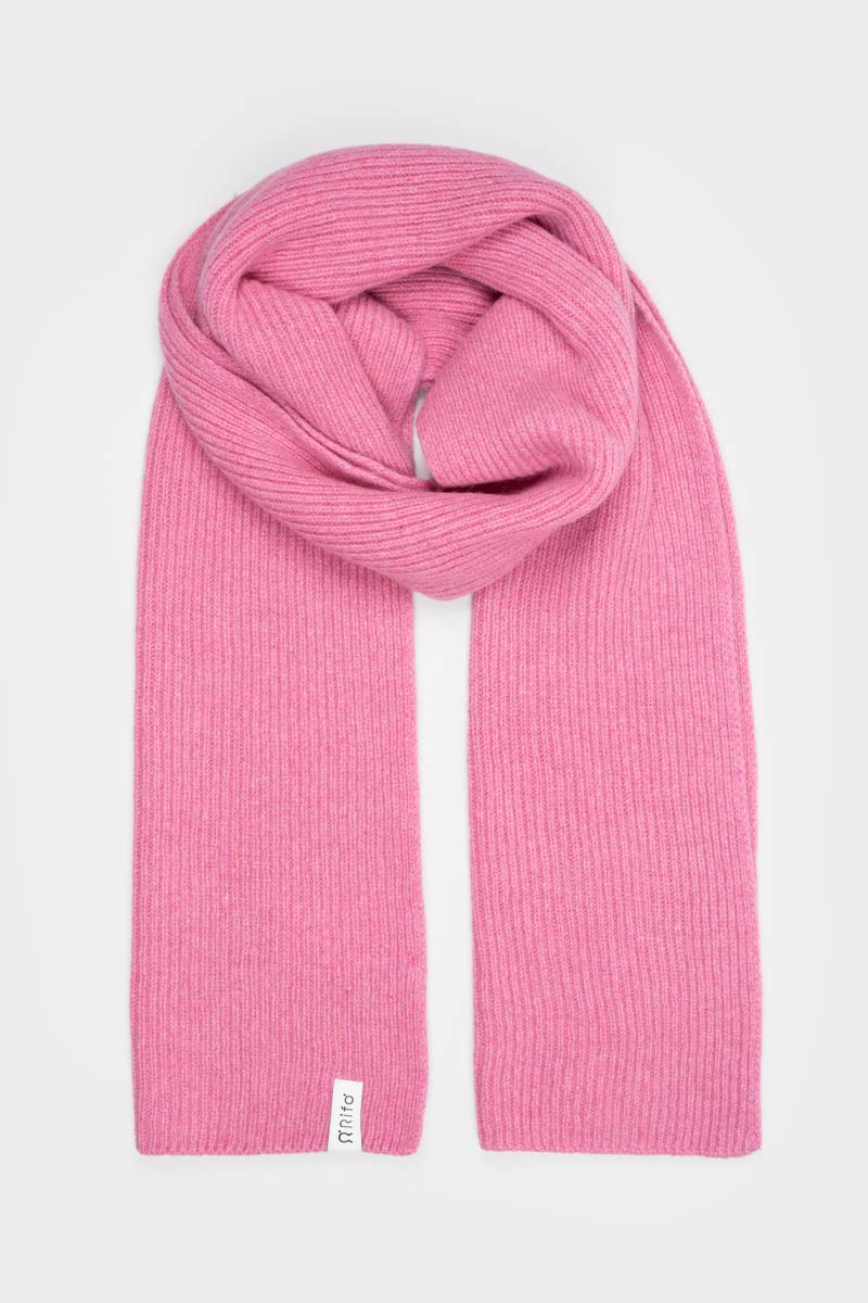 Écharpe en cachemire recyclé | rose "federico - rosa confetto"