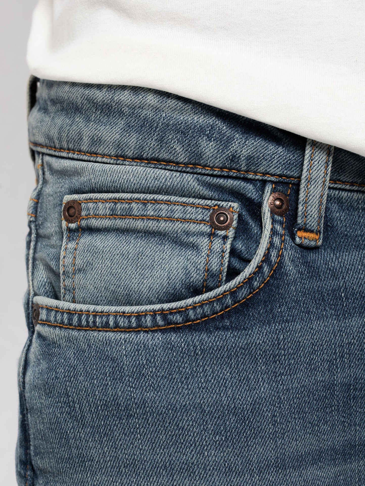 Jean Skinny bleu clair délavé - Skinny Lin Indigo Master