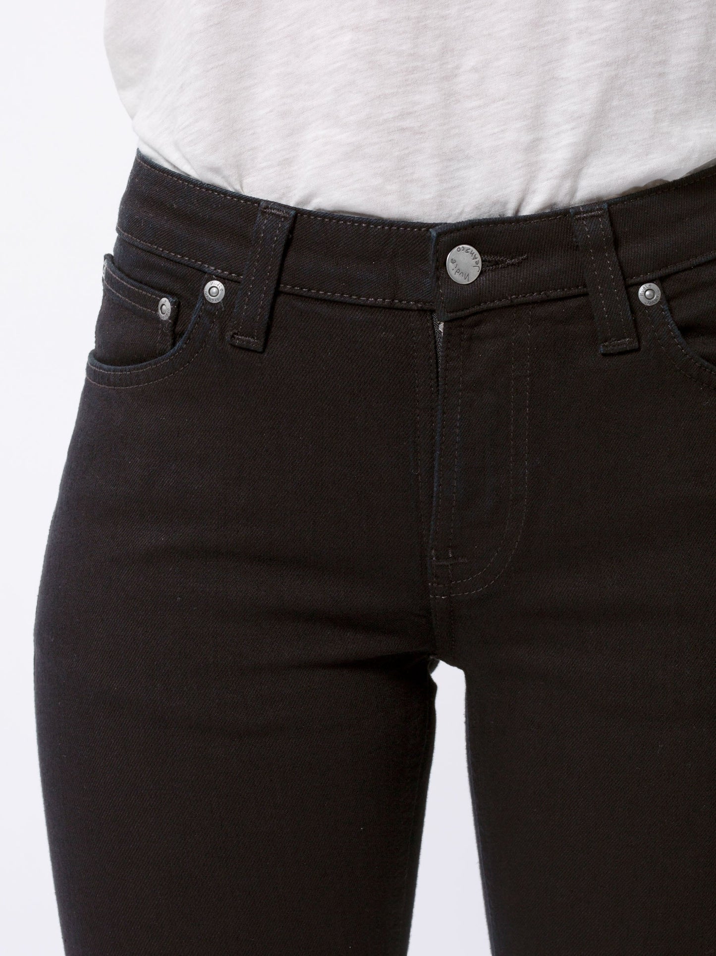 Jean skinny noir en coton bio - Skinny Lin black black