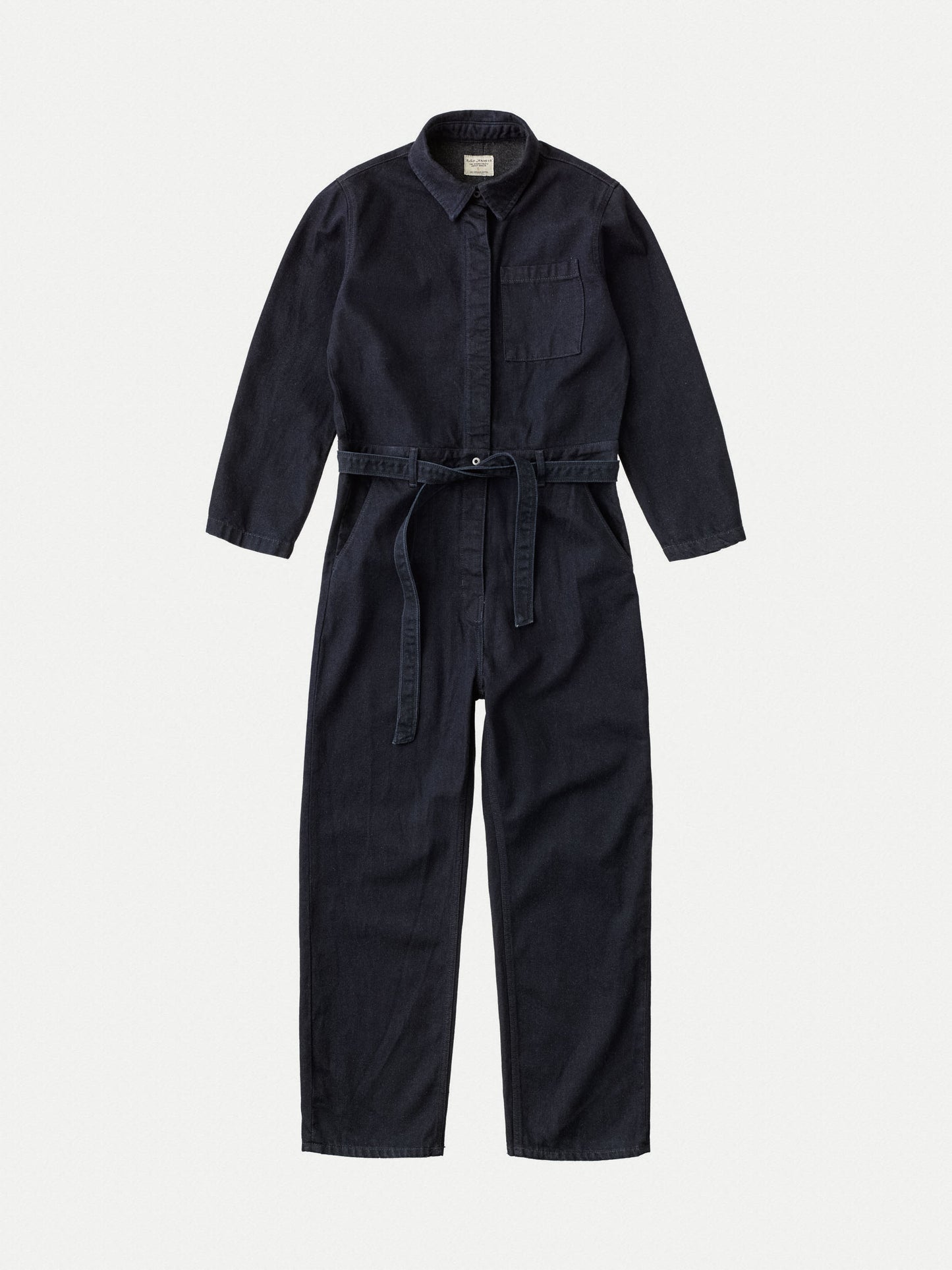 Combinaison longue brut en coton bio et laine recyclée - Sophie