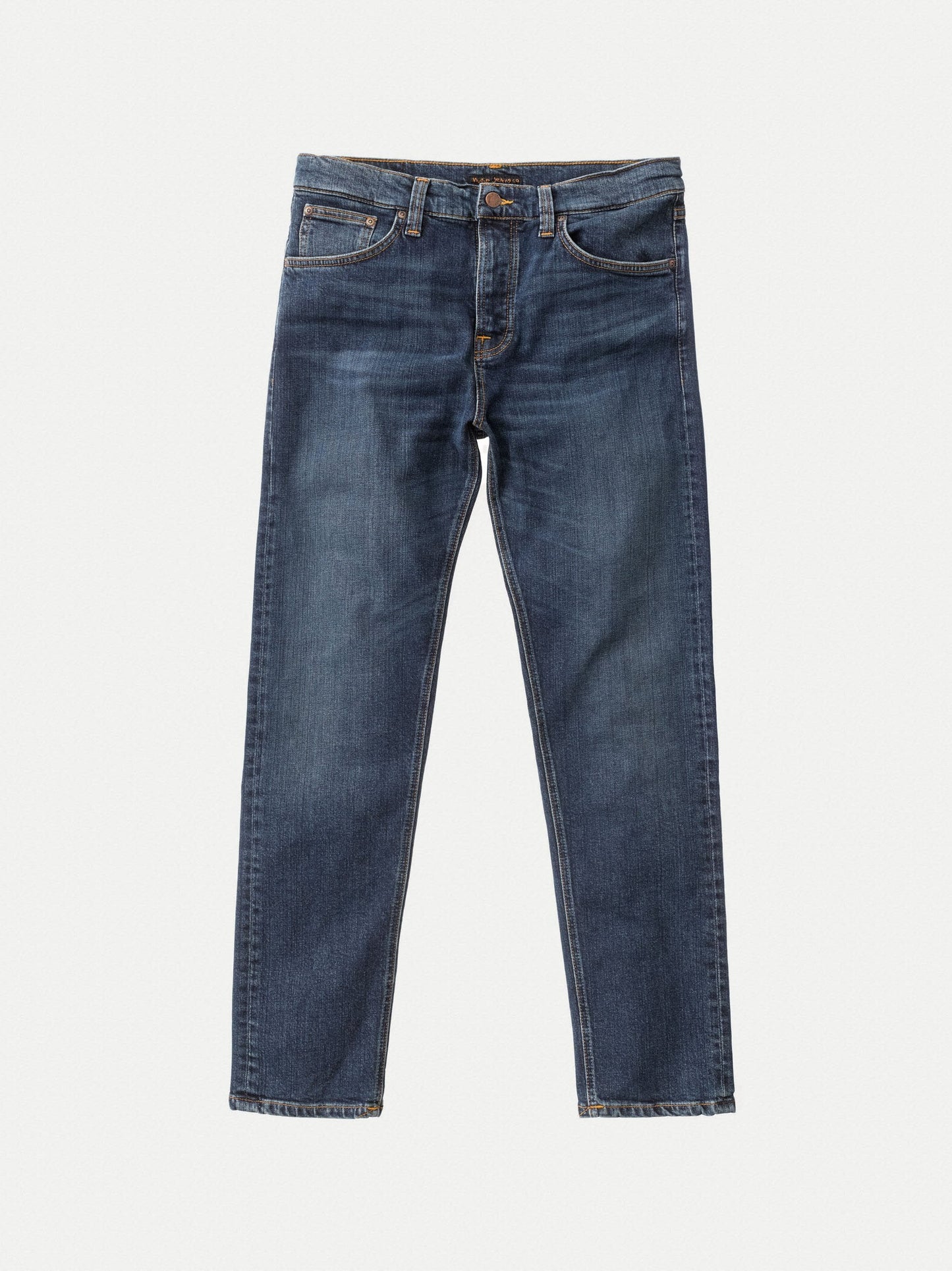 Jean fuselé bleu foncé en coton bio - steady eddie ii dark classic