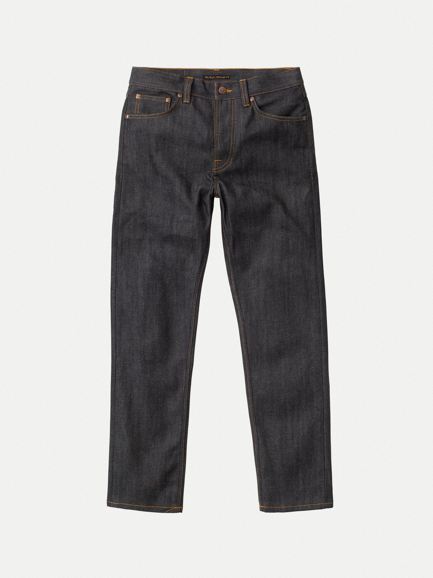 Jean fuselé brut en coton bio - steady eddie ii dry gene