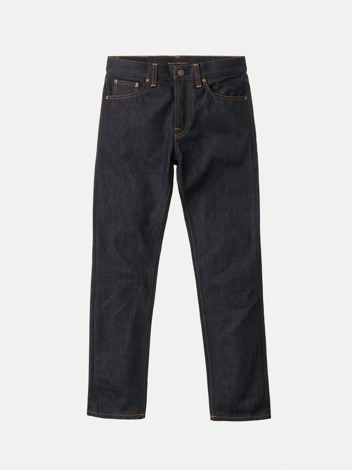 Jean fuselé brut en coton bio - steady eddie ii dry platino
