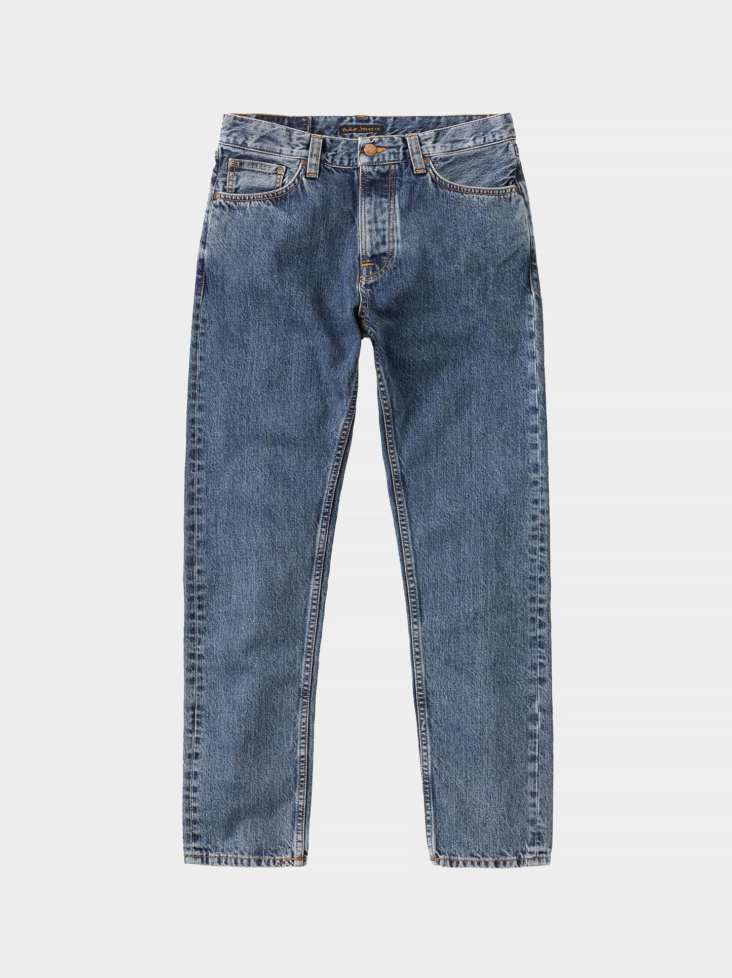 Jean fuselé bleu clair en coton bio - steady eddie ii friendly blue