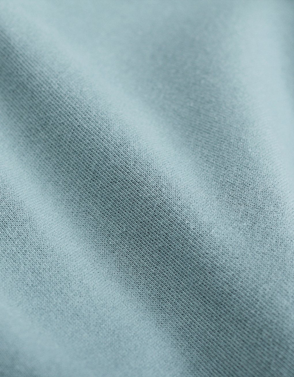 Sweat bleu clair en coton bio - Steel blue