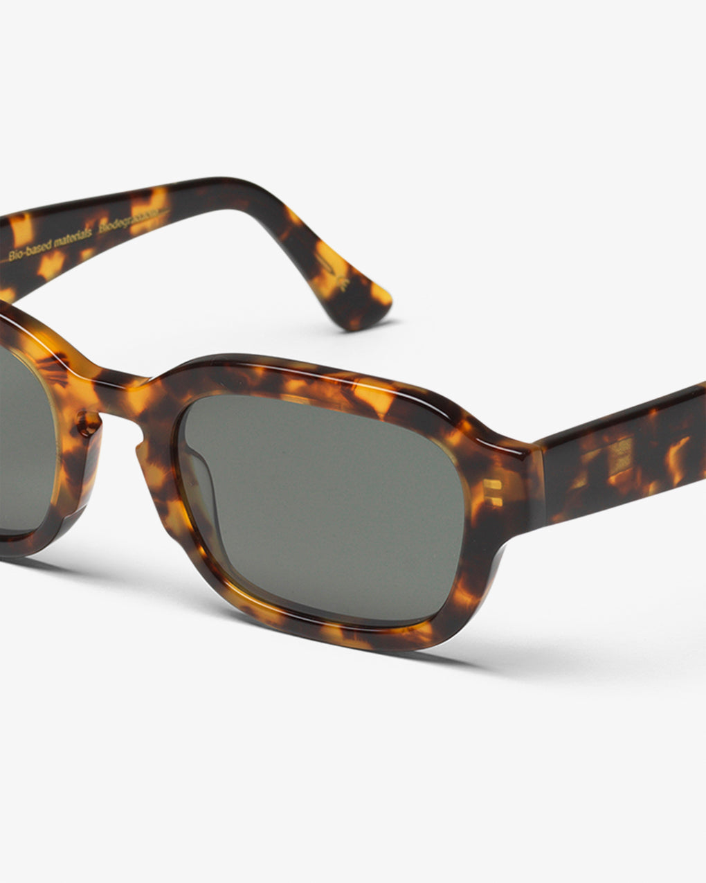 Lunettes de soleil en acetate biodegradable - 01 classic havana green