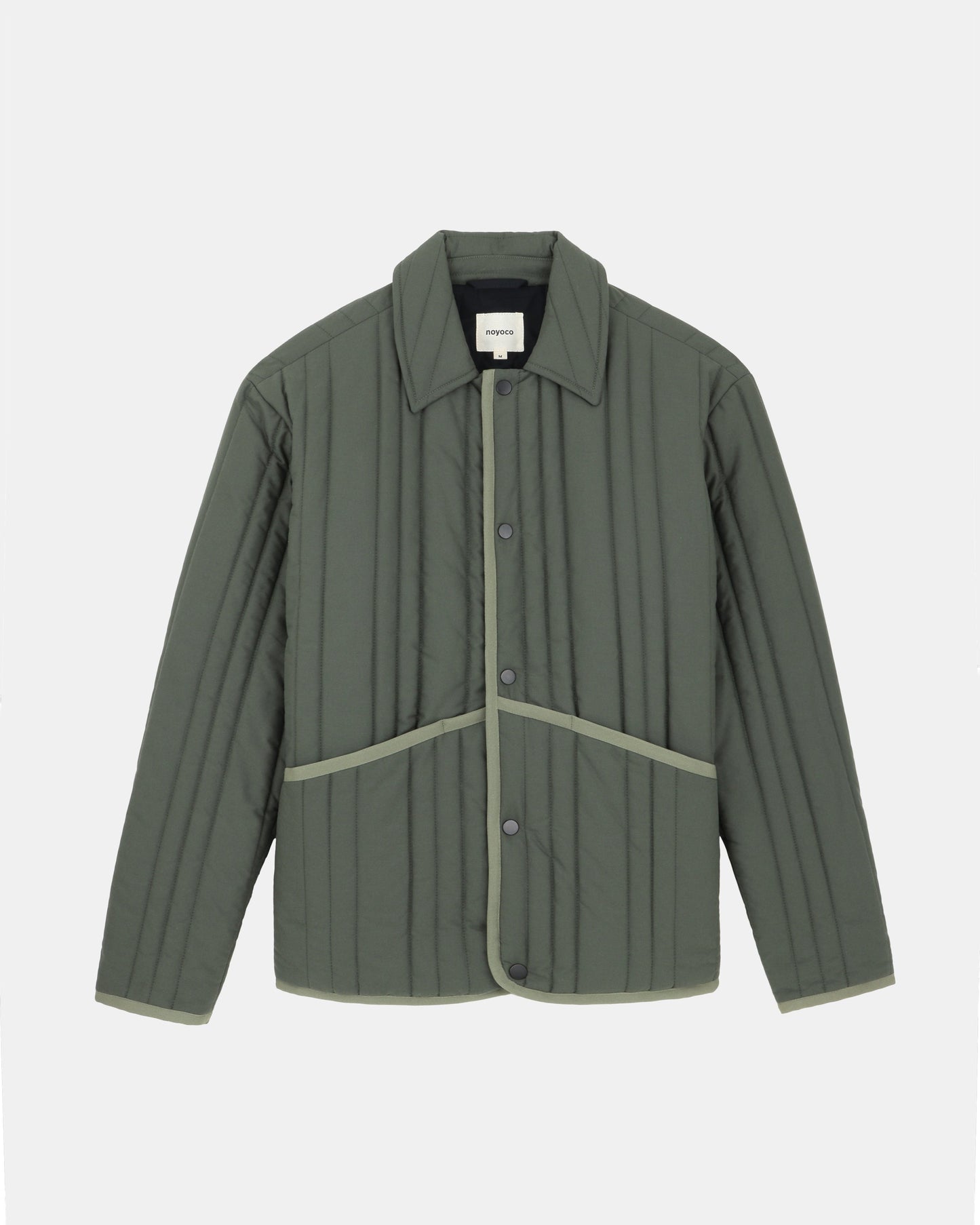 Blouson en coton bio | kaki "blackpool"