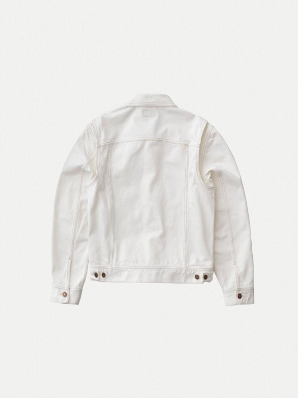 Veste en jean écru en coton bio - Tommy