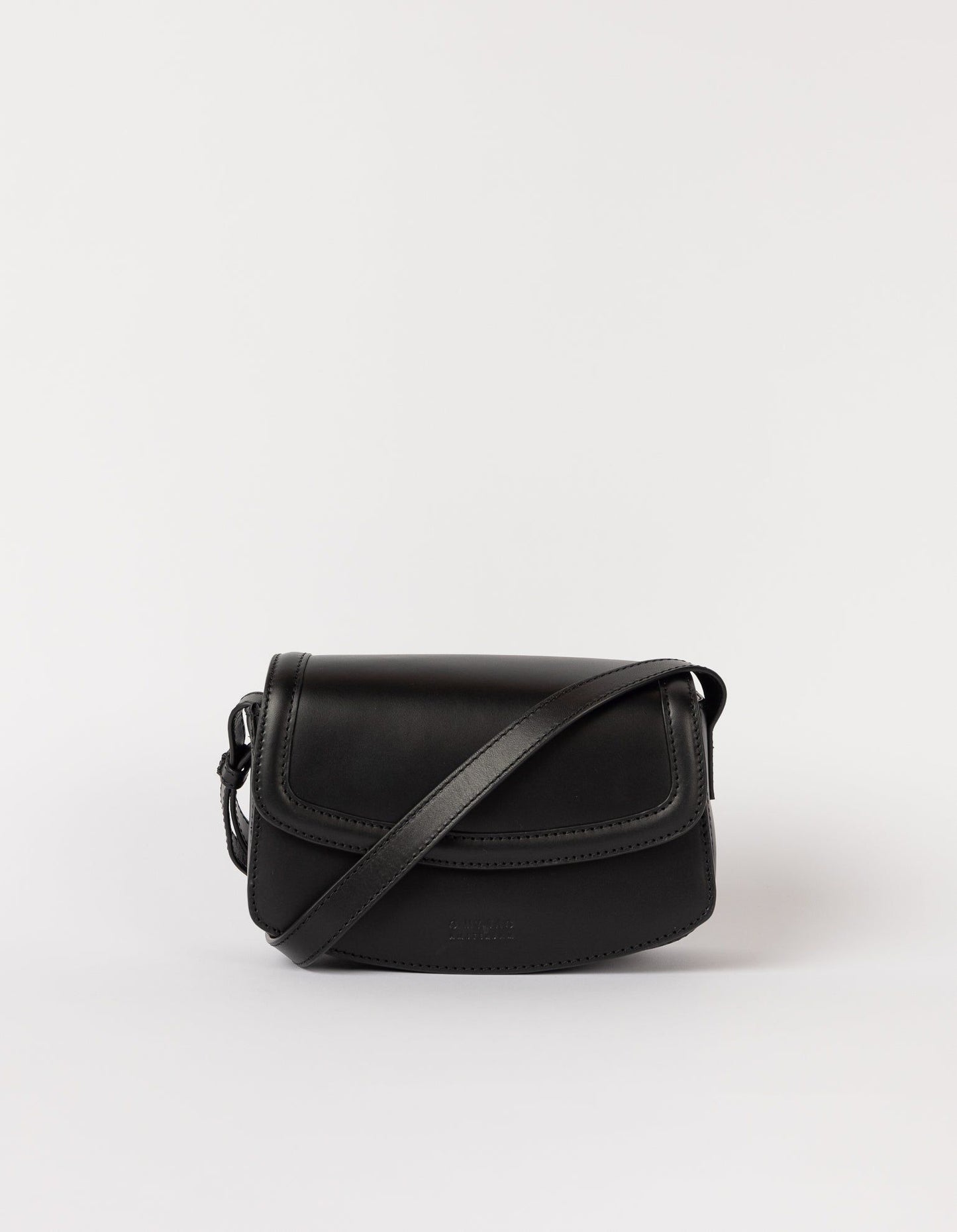 Sac en cuir certifié | black "kendalini - black classic leather" | Black