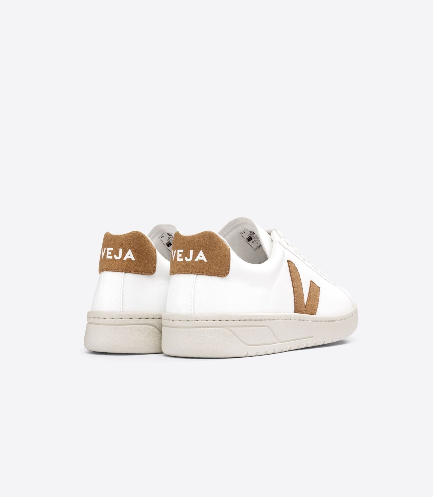 Baskets en c.w.l et suède vegan | marron "urca cwl white camel"