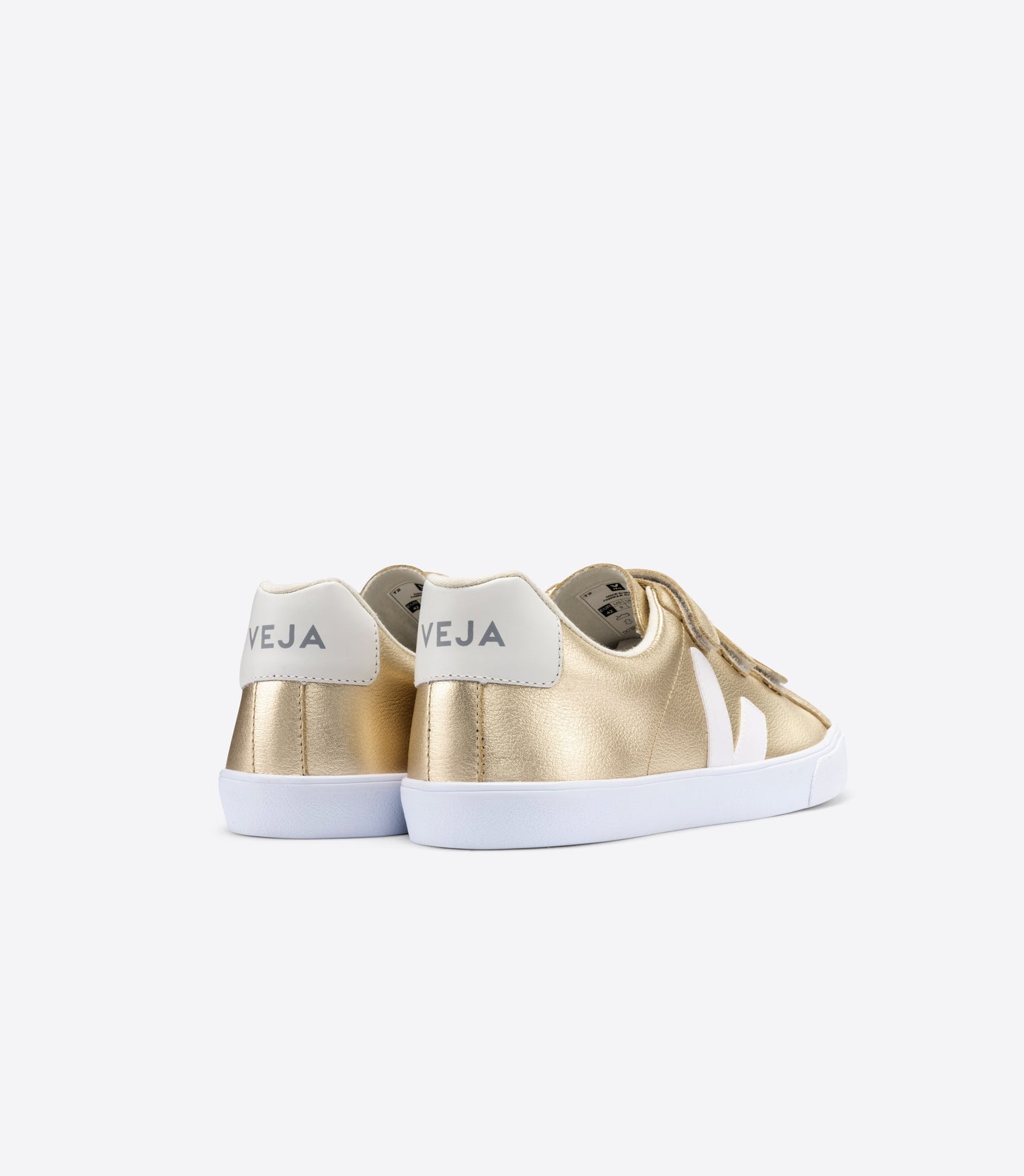 Basket 3-lock logo platine white