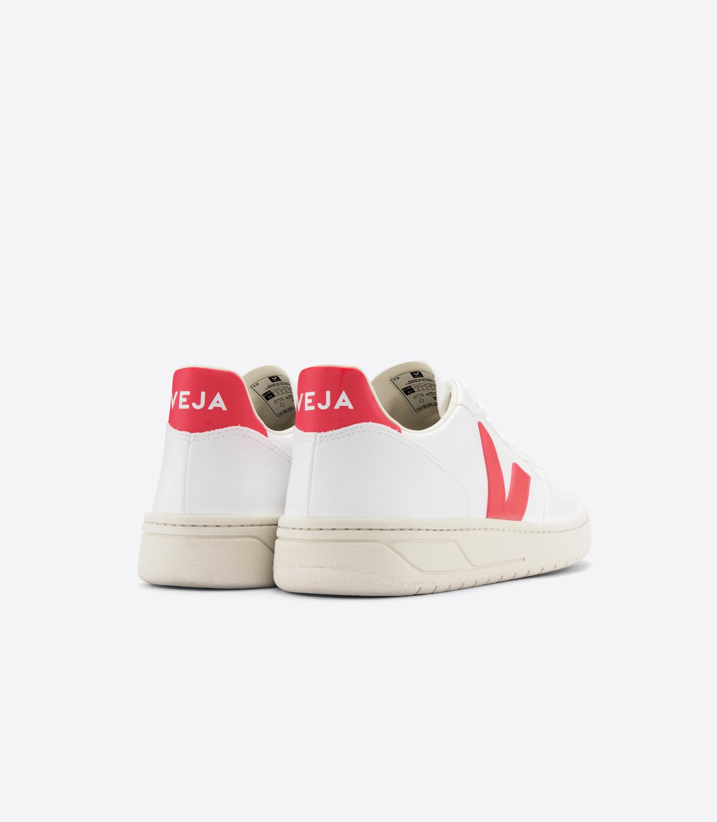Baskets vegan v-10 cwl white rose-fluo