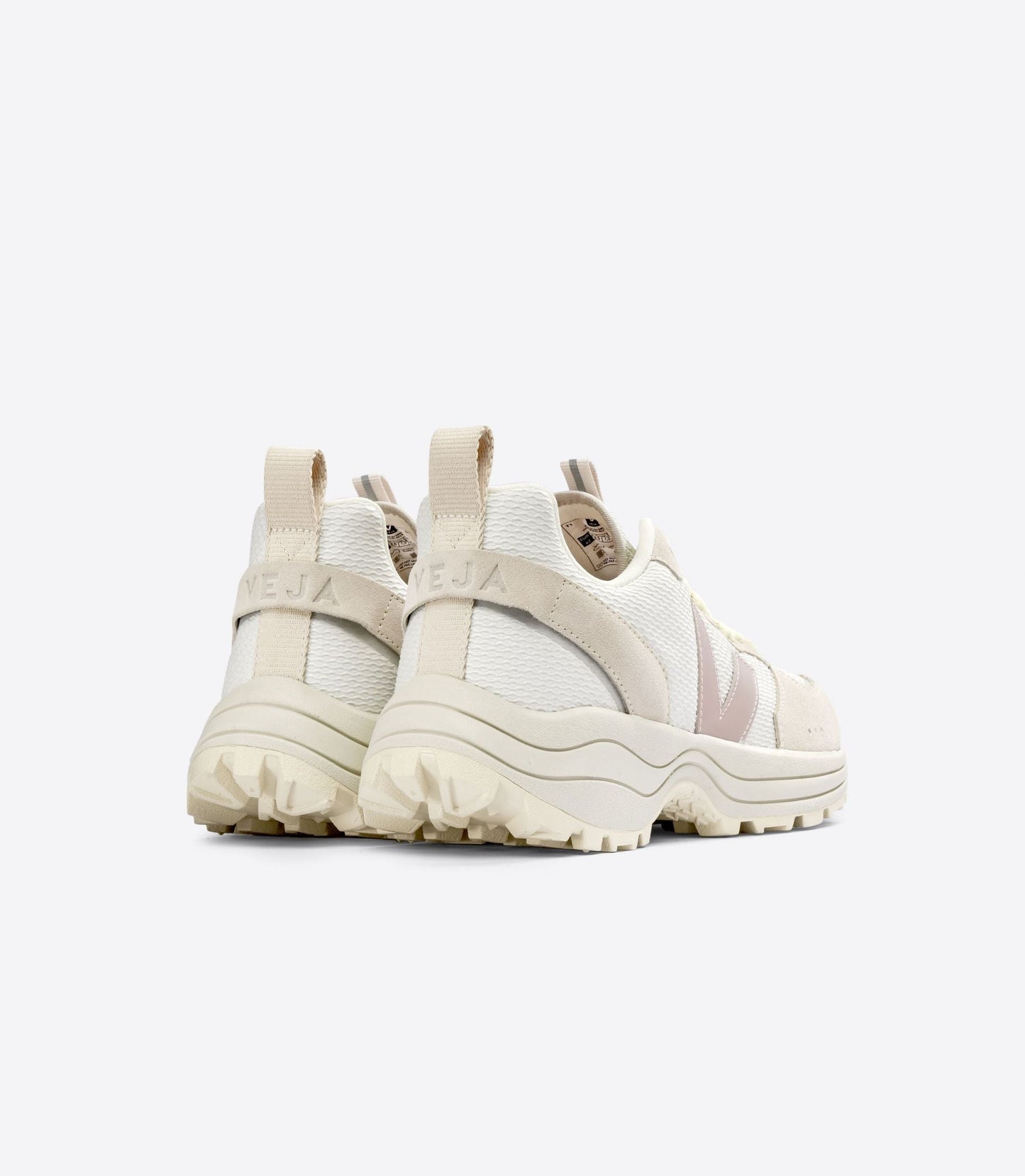 Baskets en coton bio et polyester recyclé | rose "venturi hexamesh gravel babe"