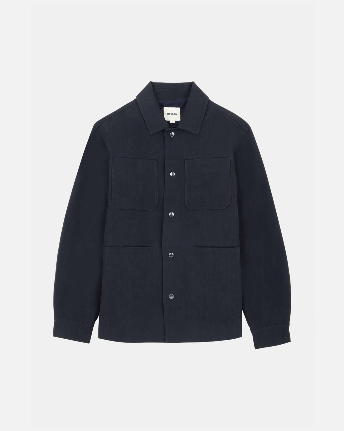 Veste en laine upcyclée | noir "vancouver"