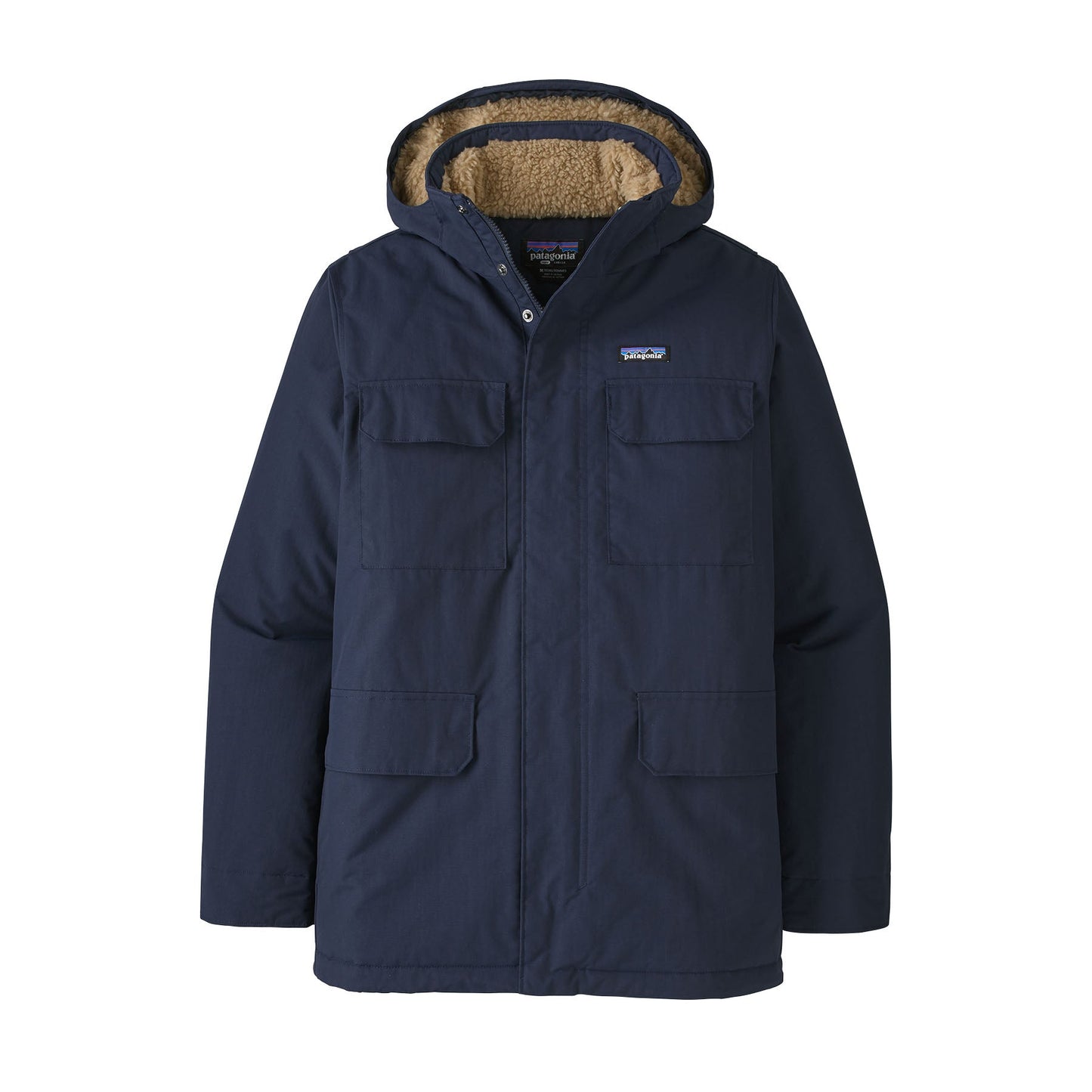 Parka doublée en recyclé | Marine "isthmus parka new navy"