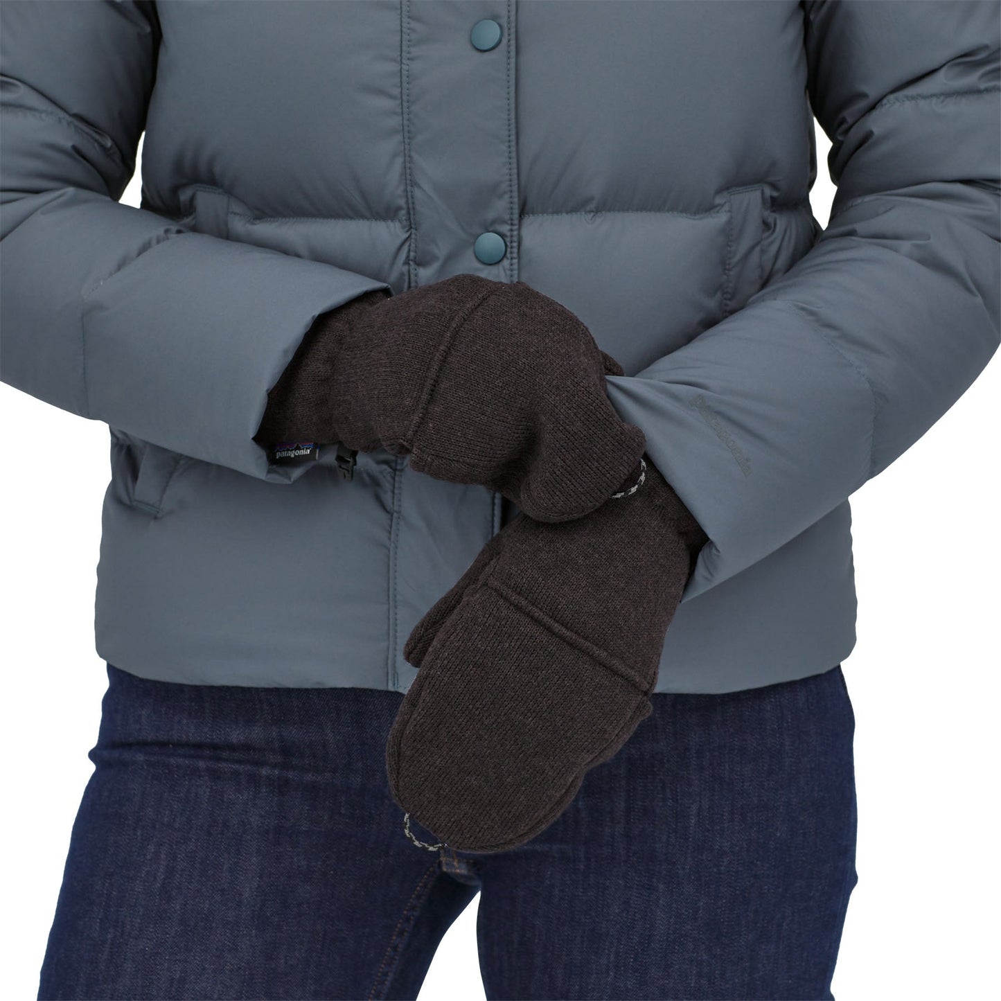 Gants 2 en 1 en matière recyclée | noir "better Sweater Gloves black"