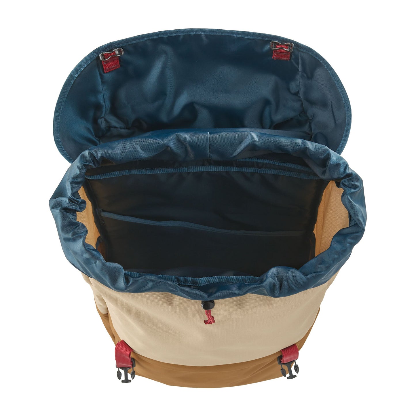 Sac à dos 28L en recyclé | Multicolore "fieldsmith lid pack patchwork: coriander brown"