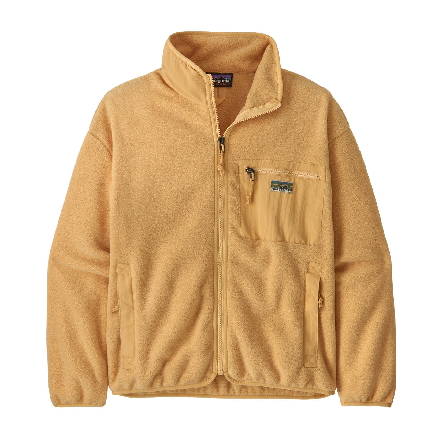 Polaire zippée en matière recyclée | jaune "w's synch jkt beeswax tan"