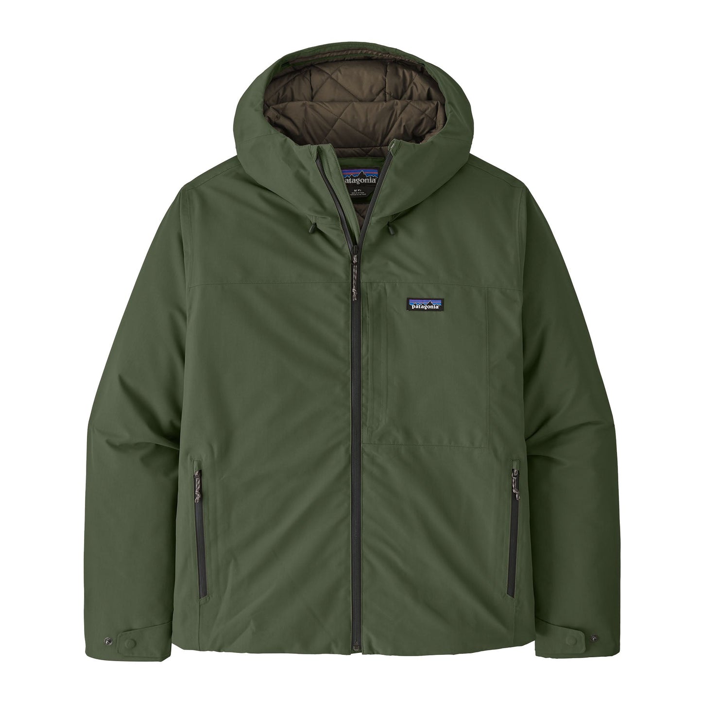 Manteau imperméable en matière recyclée | vert "m's windshadow jkt terrain green"