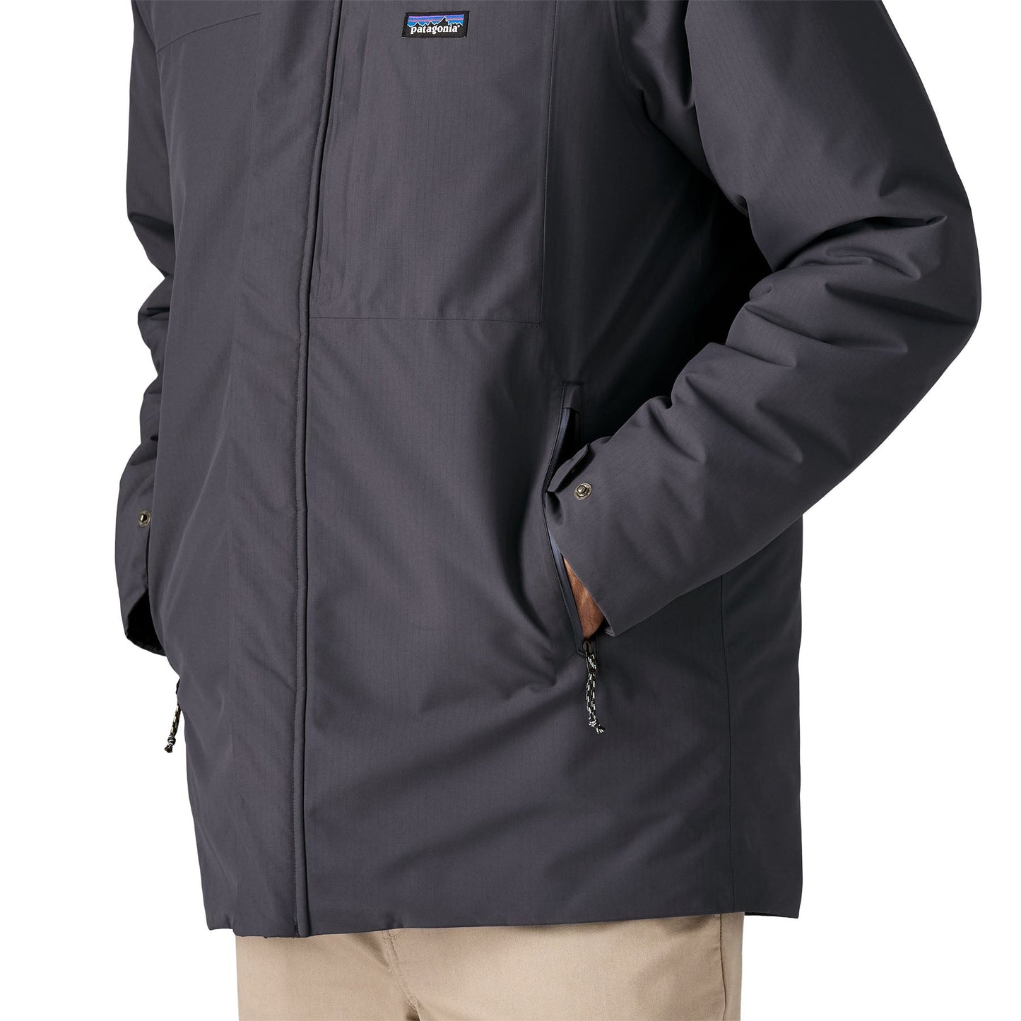 Parka en matière recyclées | gris "em's windshadow parka forge grey"