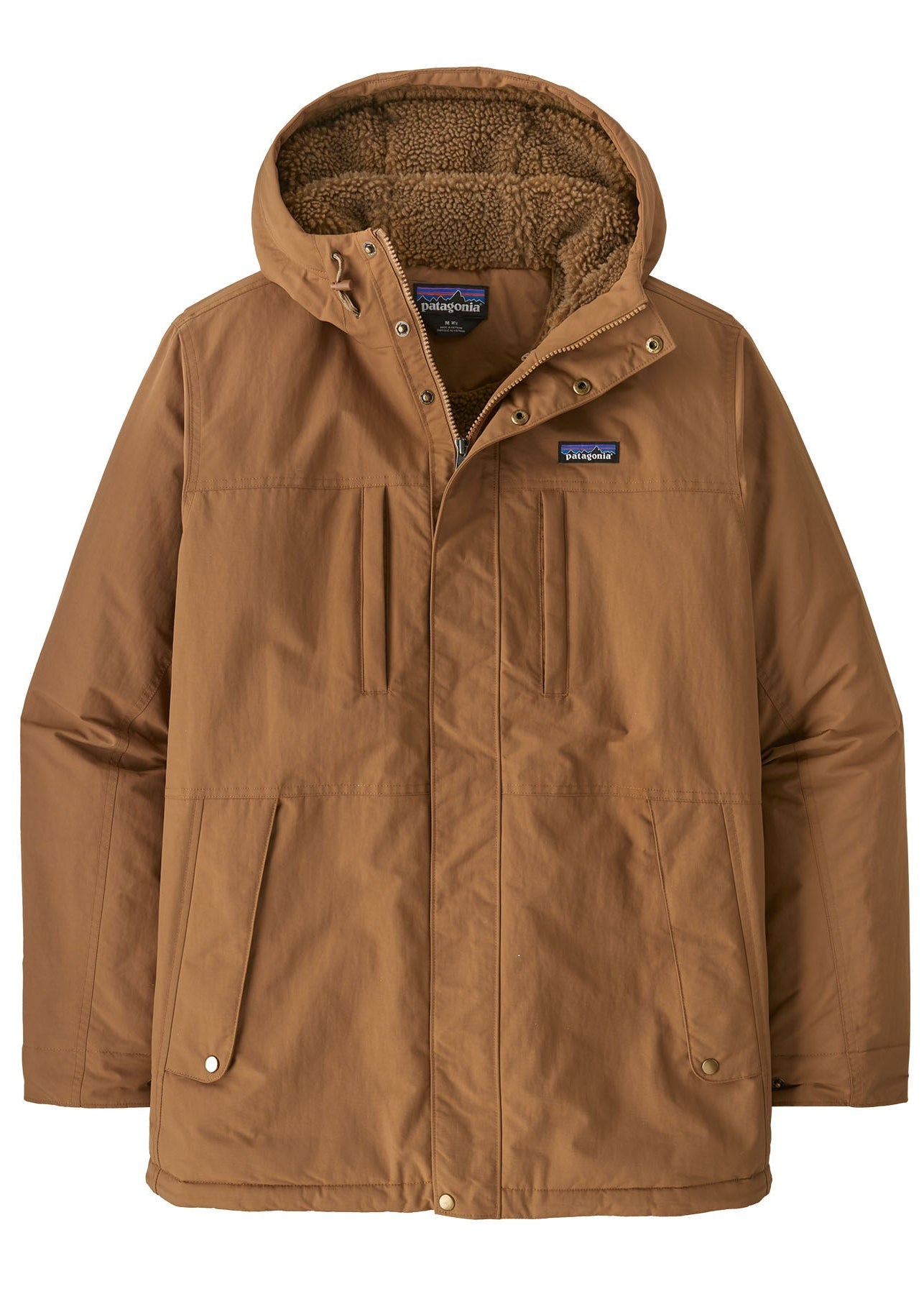 Parka imperméable en matière recyclée | marron "m's isthmus parka - drbn"