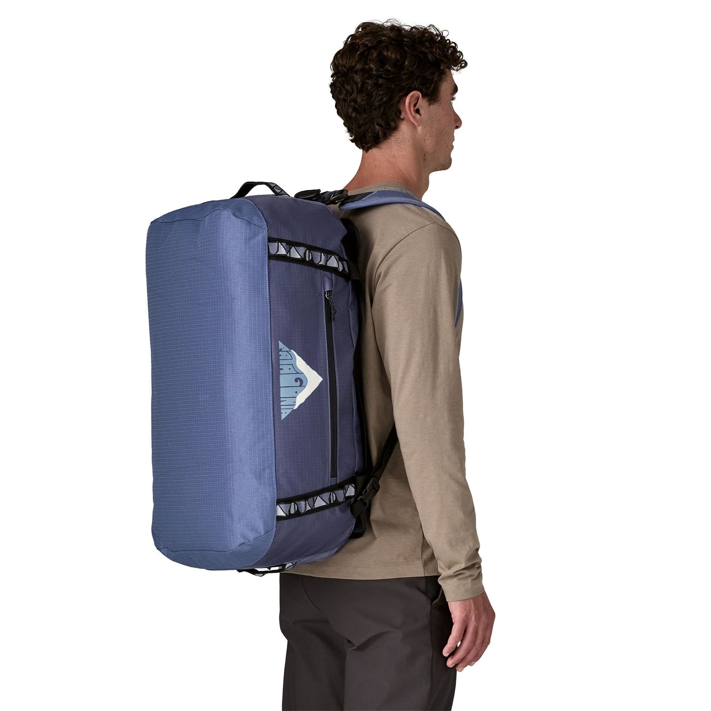 Sac de voyage 55L en nylon recyclé | bleu "black hole duffel 55l - cubl"