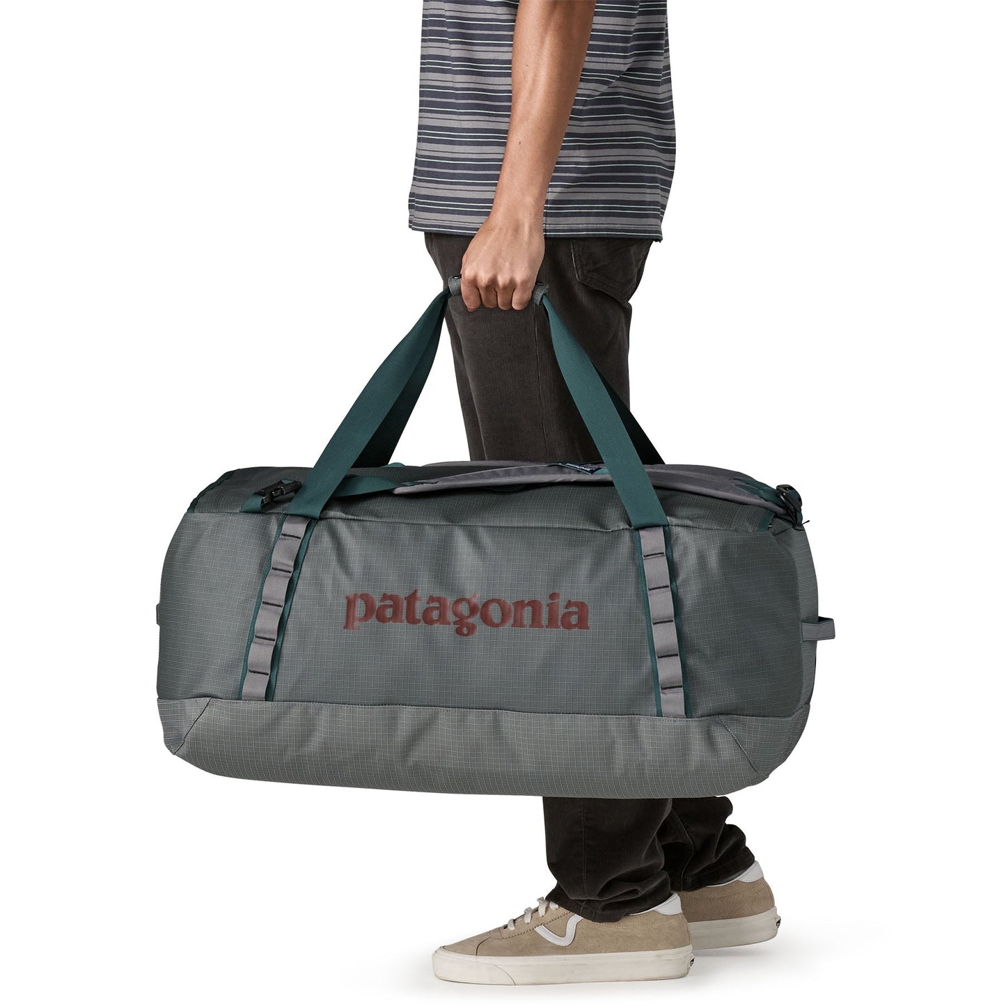 Sac de voyage 70L en nylon recyclé | gris "black hole duffel 70l - ngry"