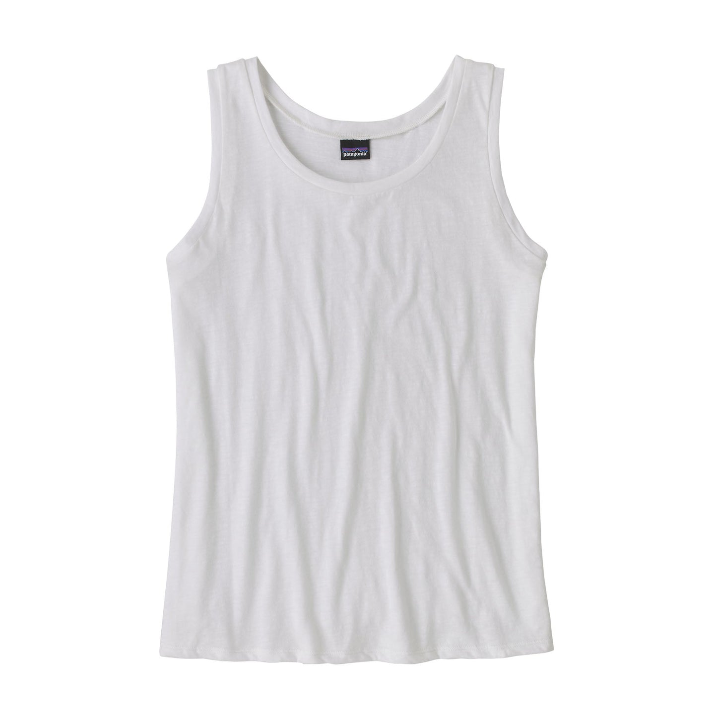 Débardeur blanc en coton bio et matière recyclée - mainstay tank white