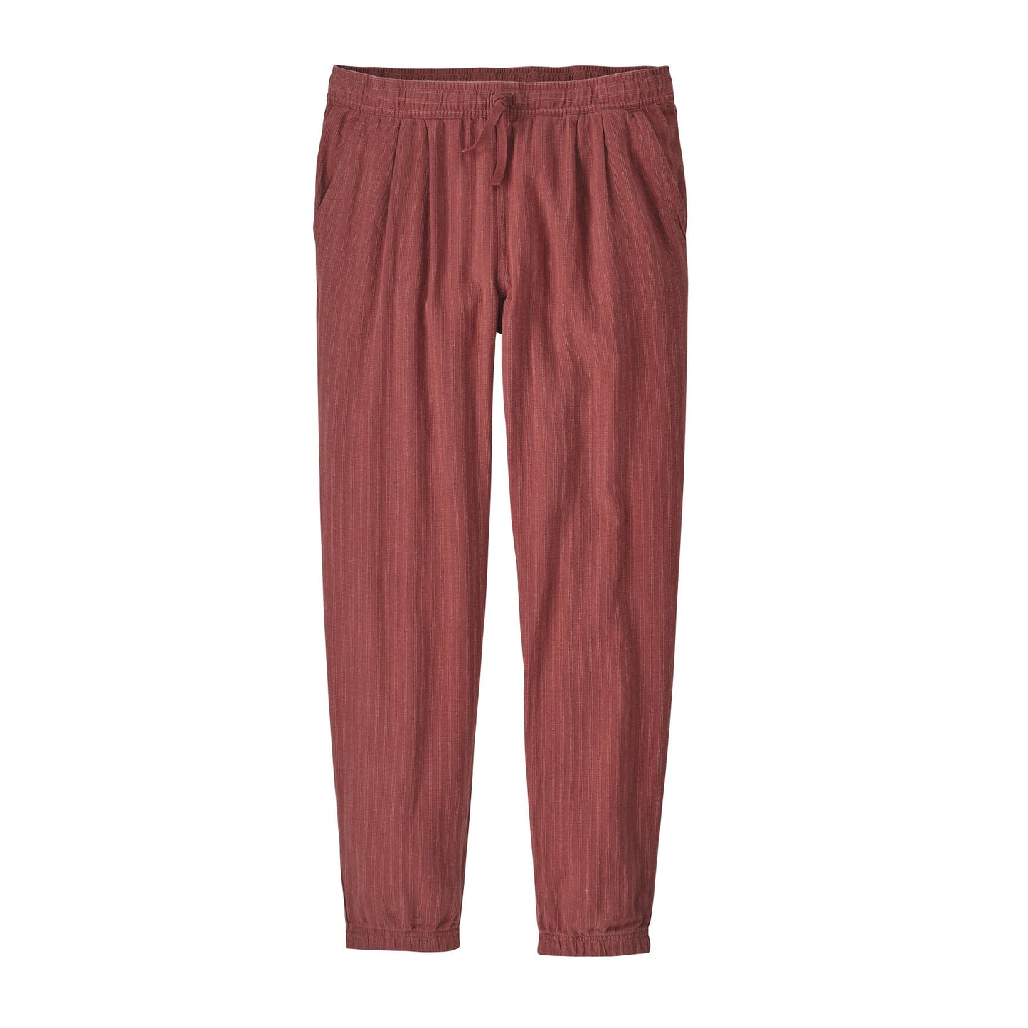 Pantalon léger rose en chanvre et coton bio - island hemp beach pants rosehip