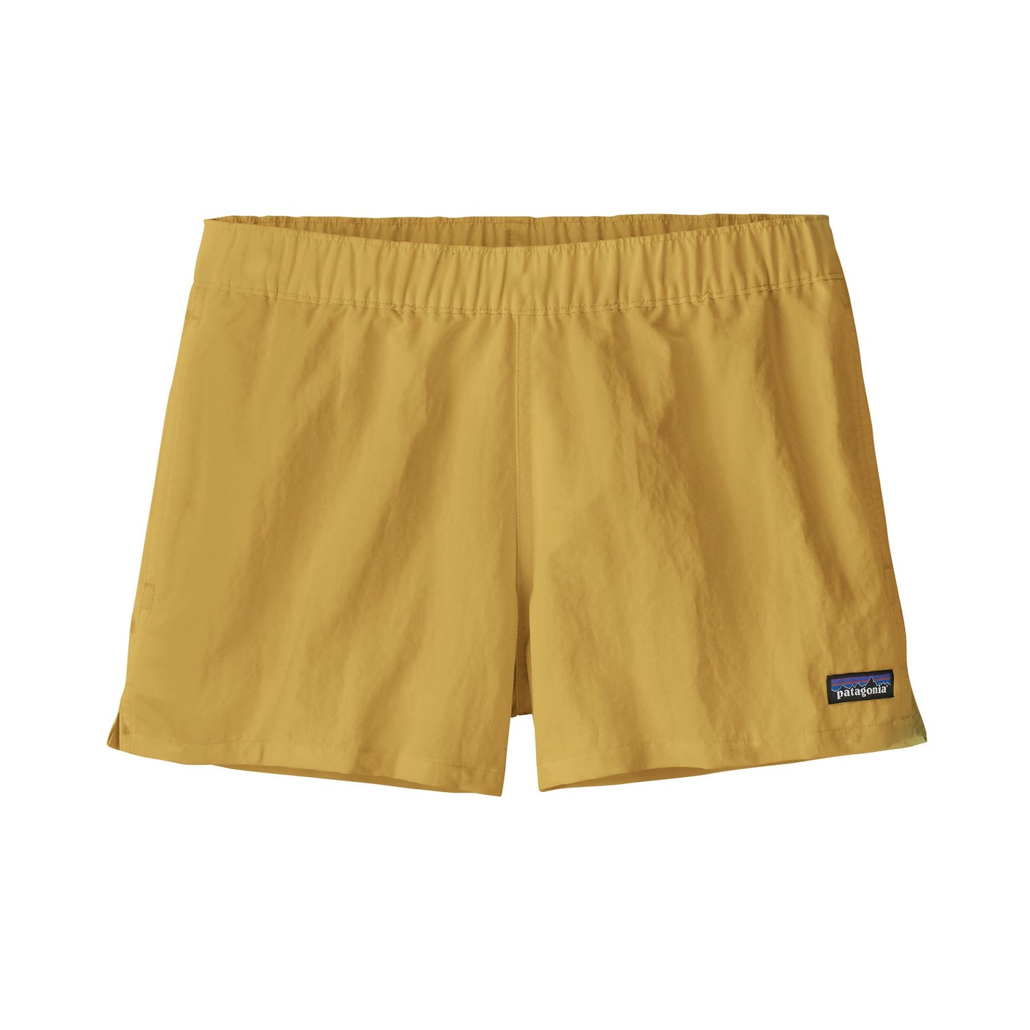 Short léger jaune en recyclé - barely baggies shorts surfboard yellow