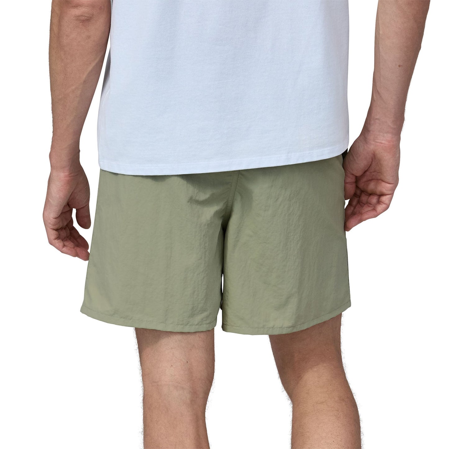 Short léger en matière recyclée | Vert "baggies shorts salvia green"