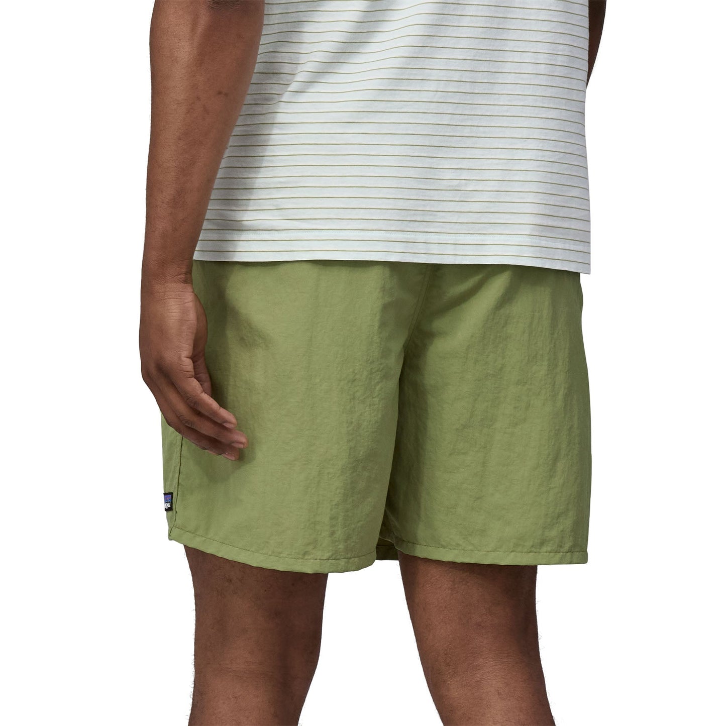 Short léger en matière recyclée | Vert "baggies shorts buckhorn green"