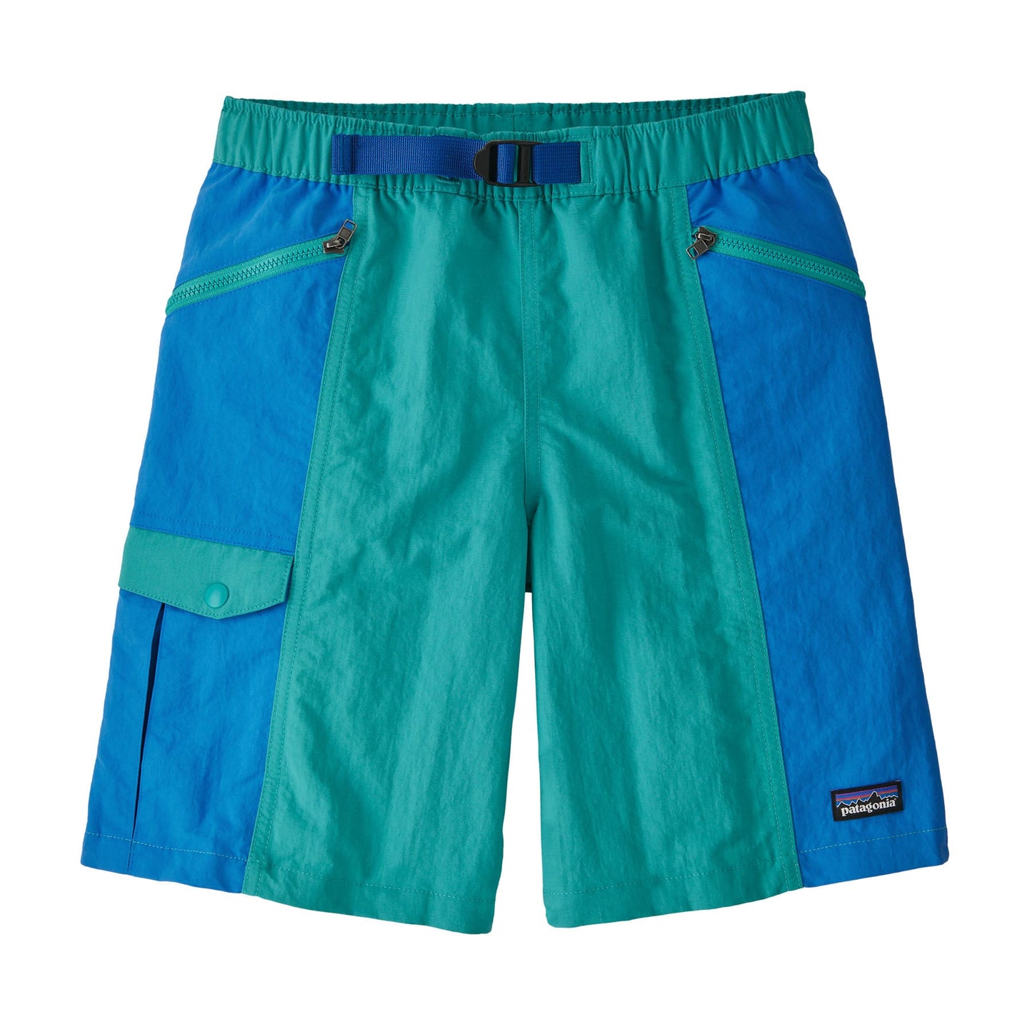 Short en matière recyclée | Bicolore "outdoor everyday shorts subtidal blue"