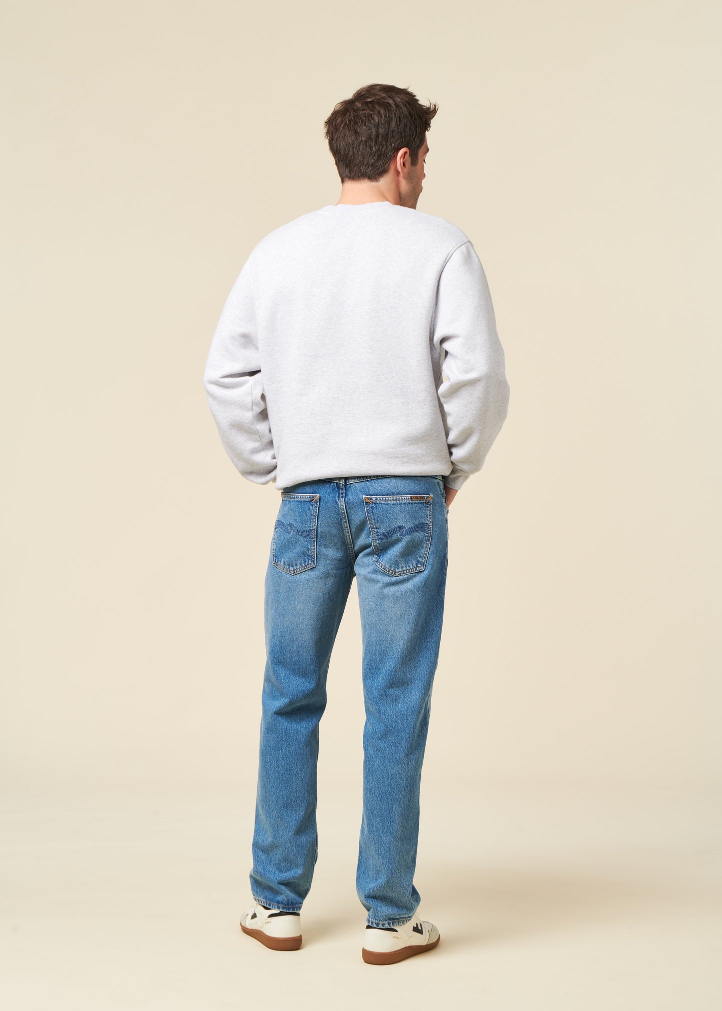 Jean droit en coton biologique | bleu "gritty jackson blue rebel - blue rebel"