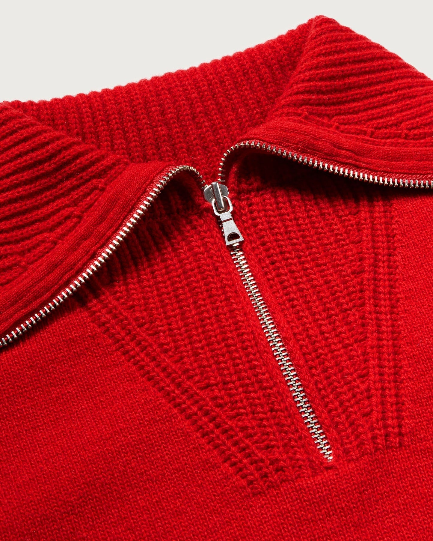 Pull en laine | rouge "red tanit knitted sweater"