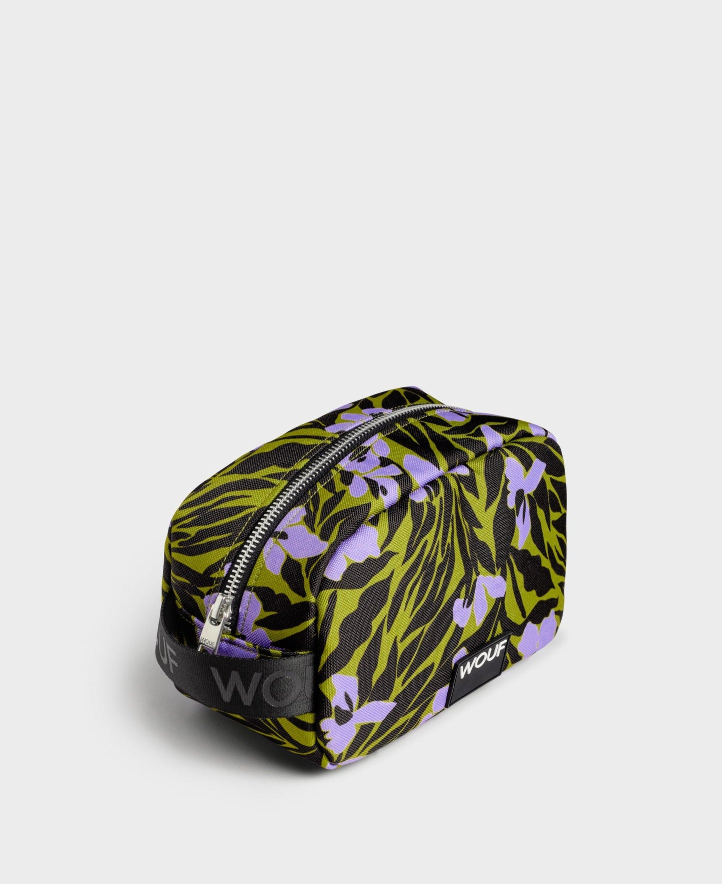 Trousse de toilette à motifs en recyclé | "adri toiletry bag"