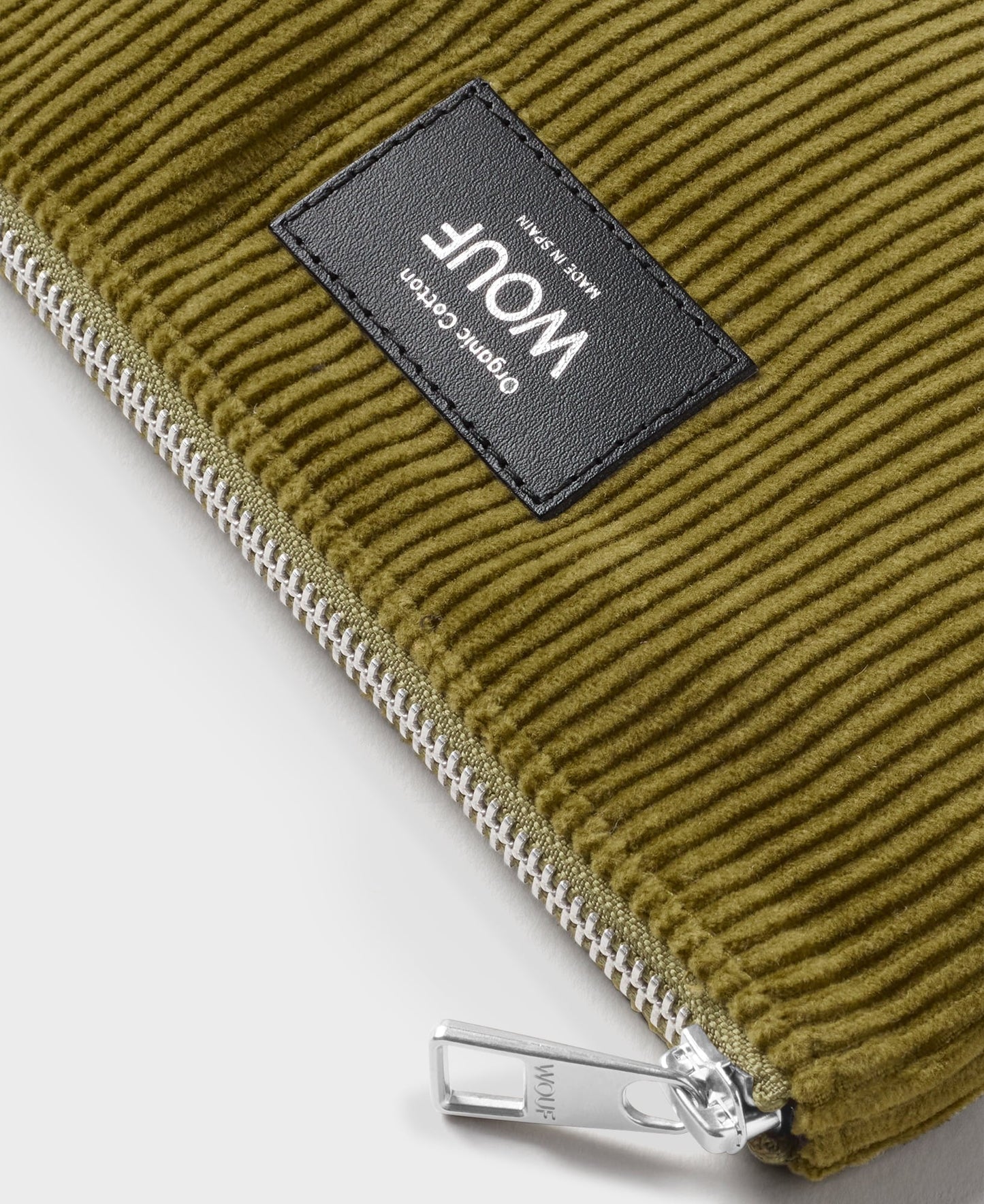 Pochette en coton bio | Olive "olive pouch"