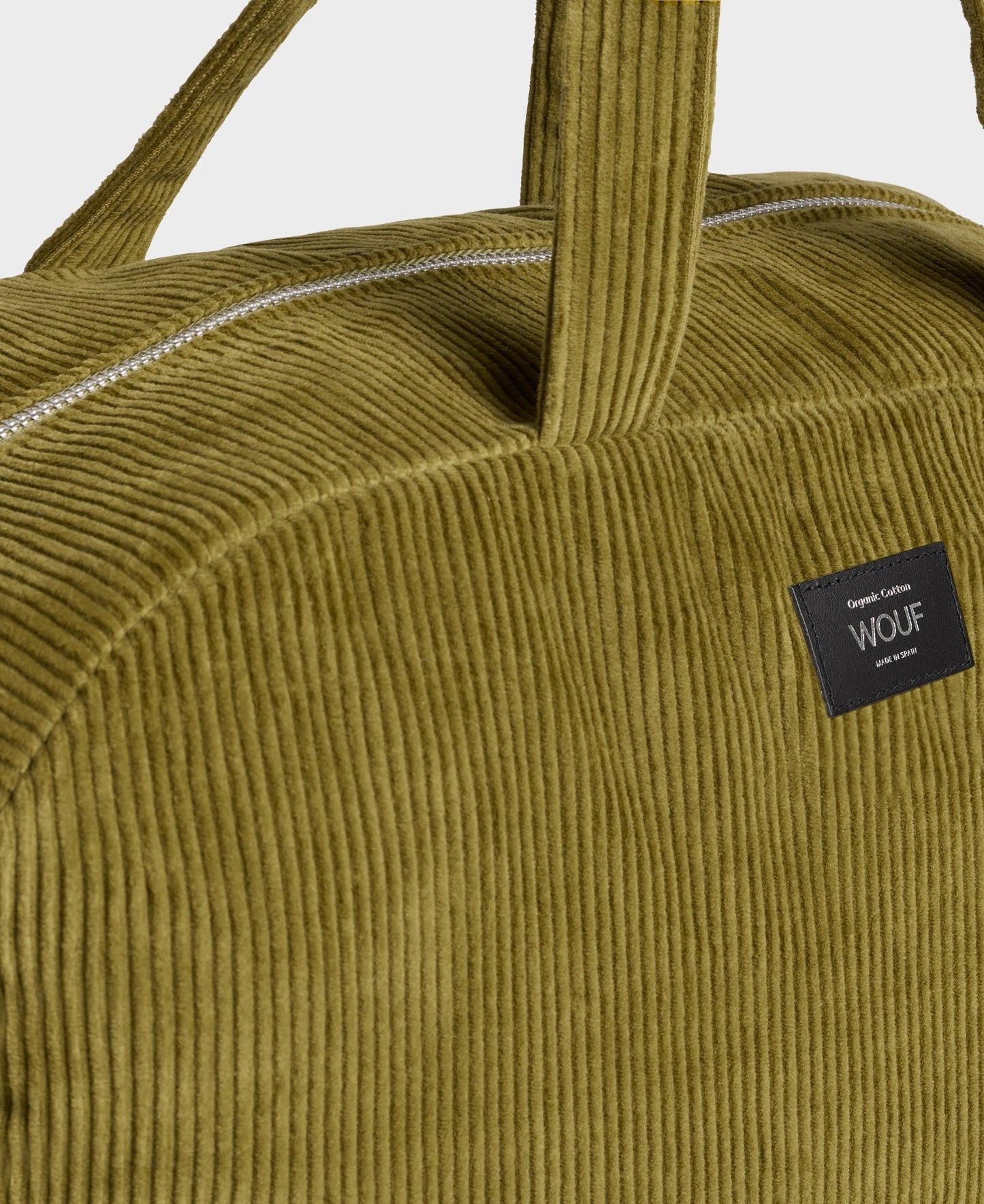 Sac de voyage en coton bio | Olive "weekend bag olive"