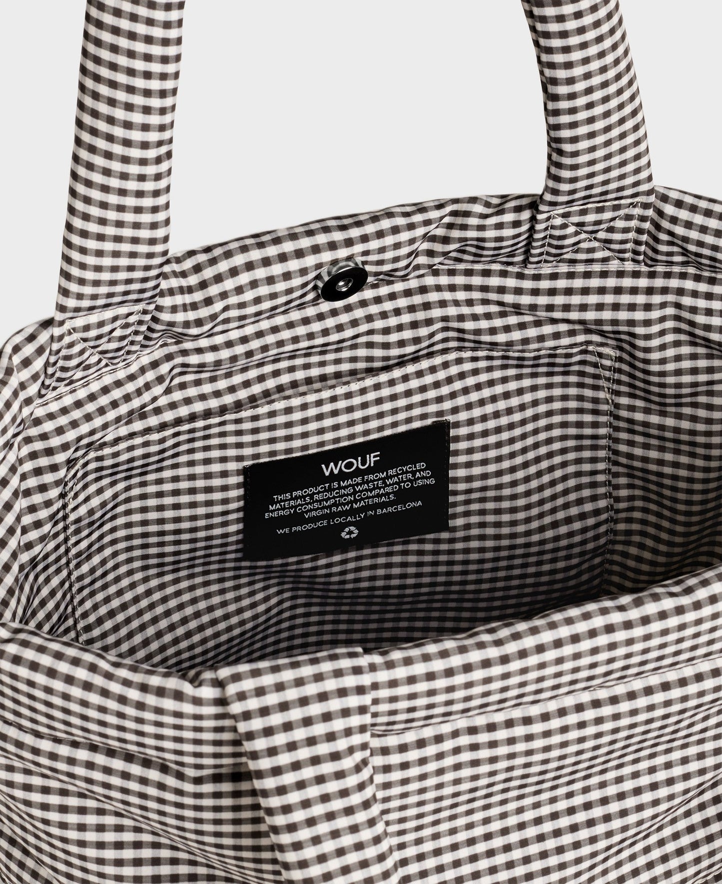 Tote bag matelassé en recyclé | "chloe tote bag"