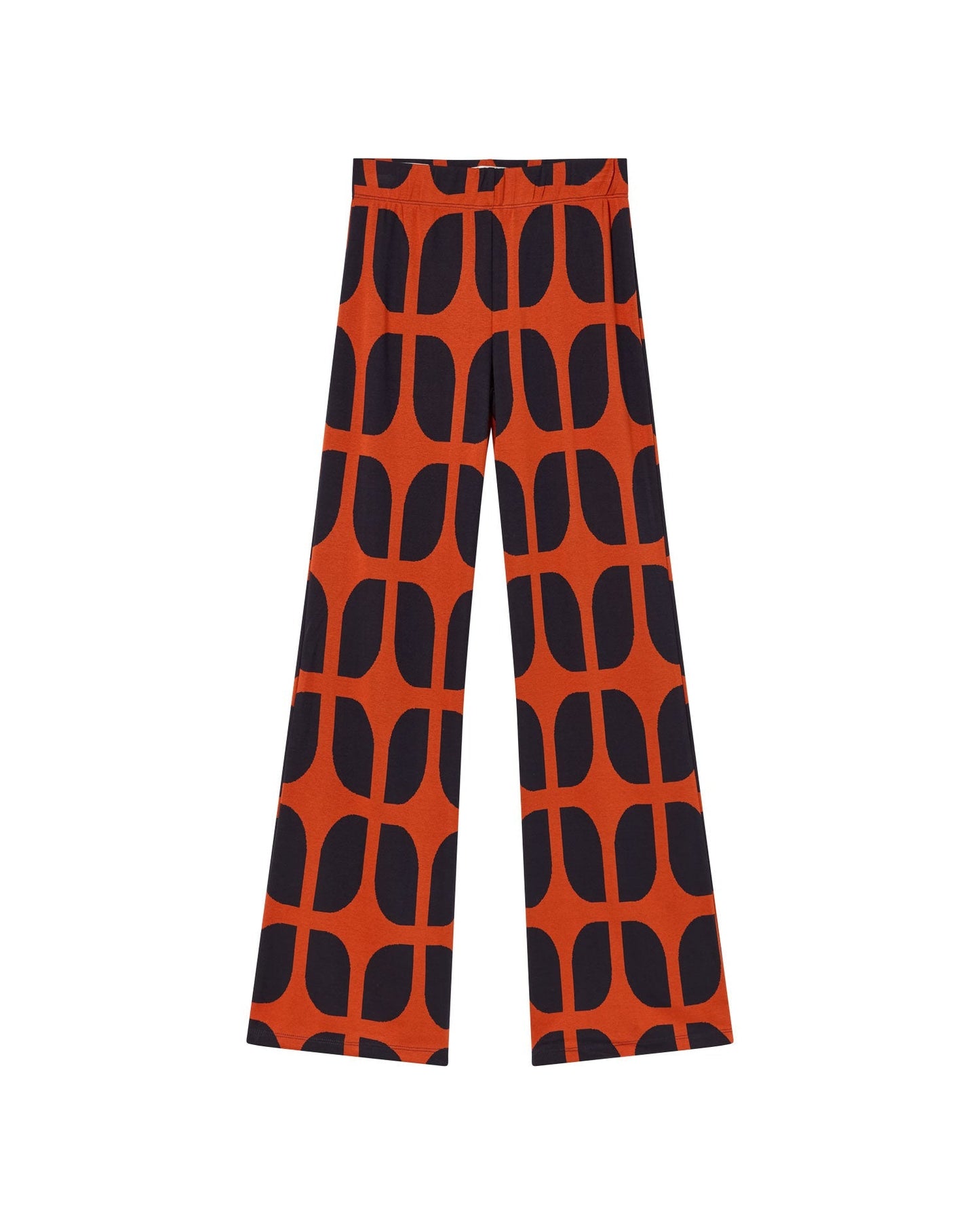 Pantalon à motifs en ecovero et recyclé - wallpaper naia pants