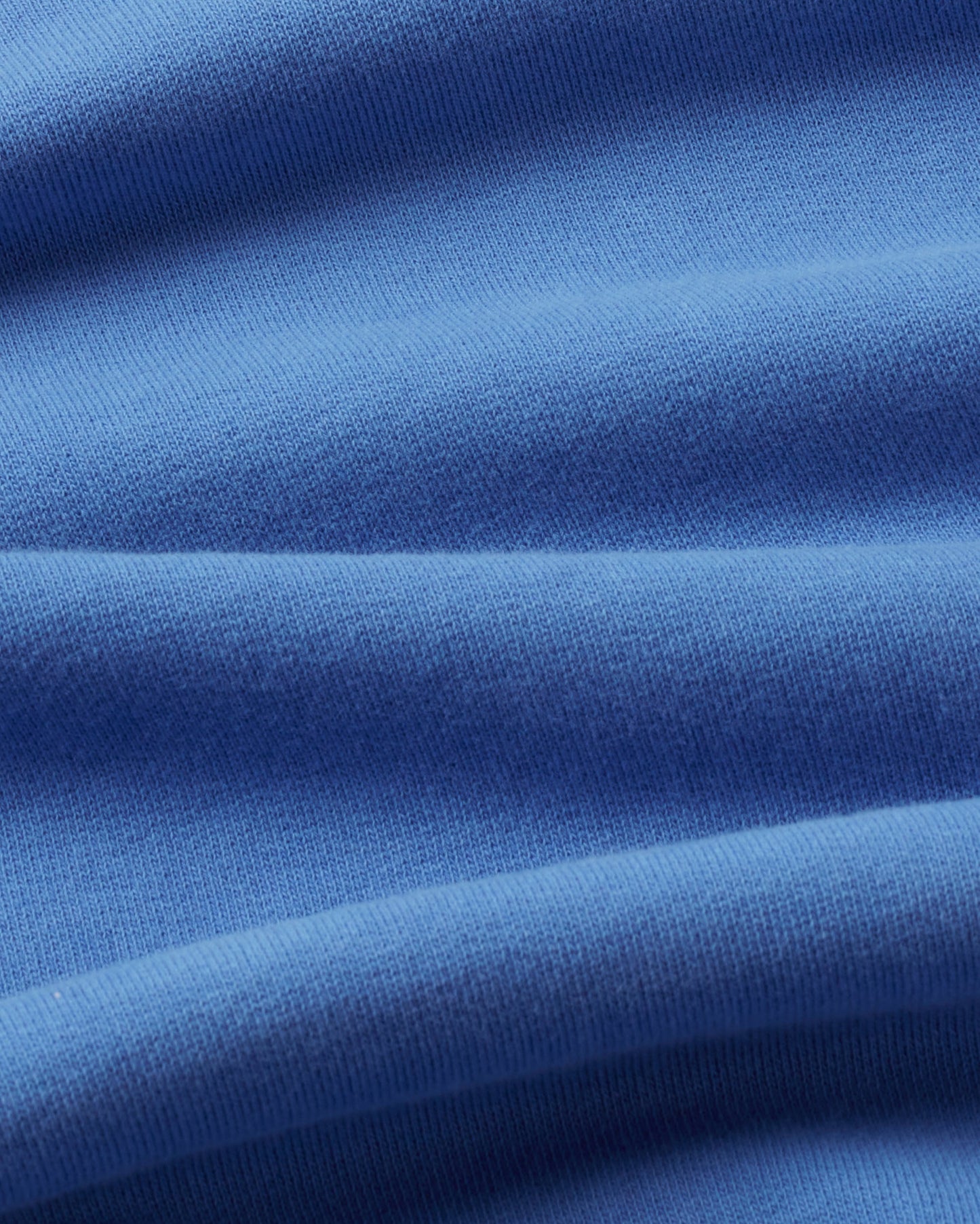Sweat en coton bio | Bleu à motif imprimé "love ecru heritage blue sweatshirt"