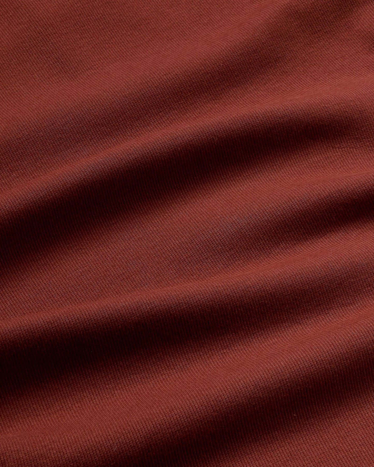 T-shirt manches longues en coton bio | marron "coffee rib aine top"