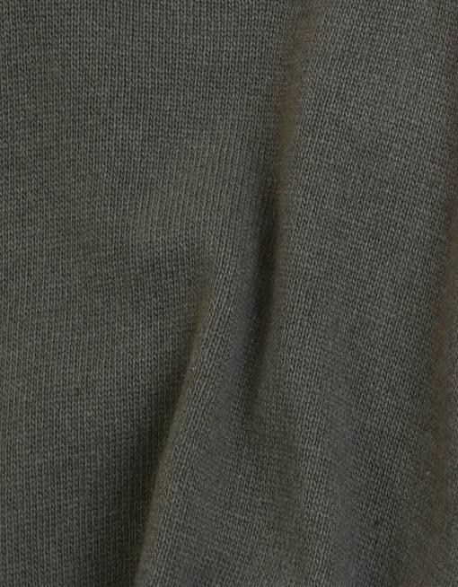 Pull olive en laine mérinos recyclée - dusty olive