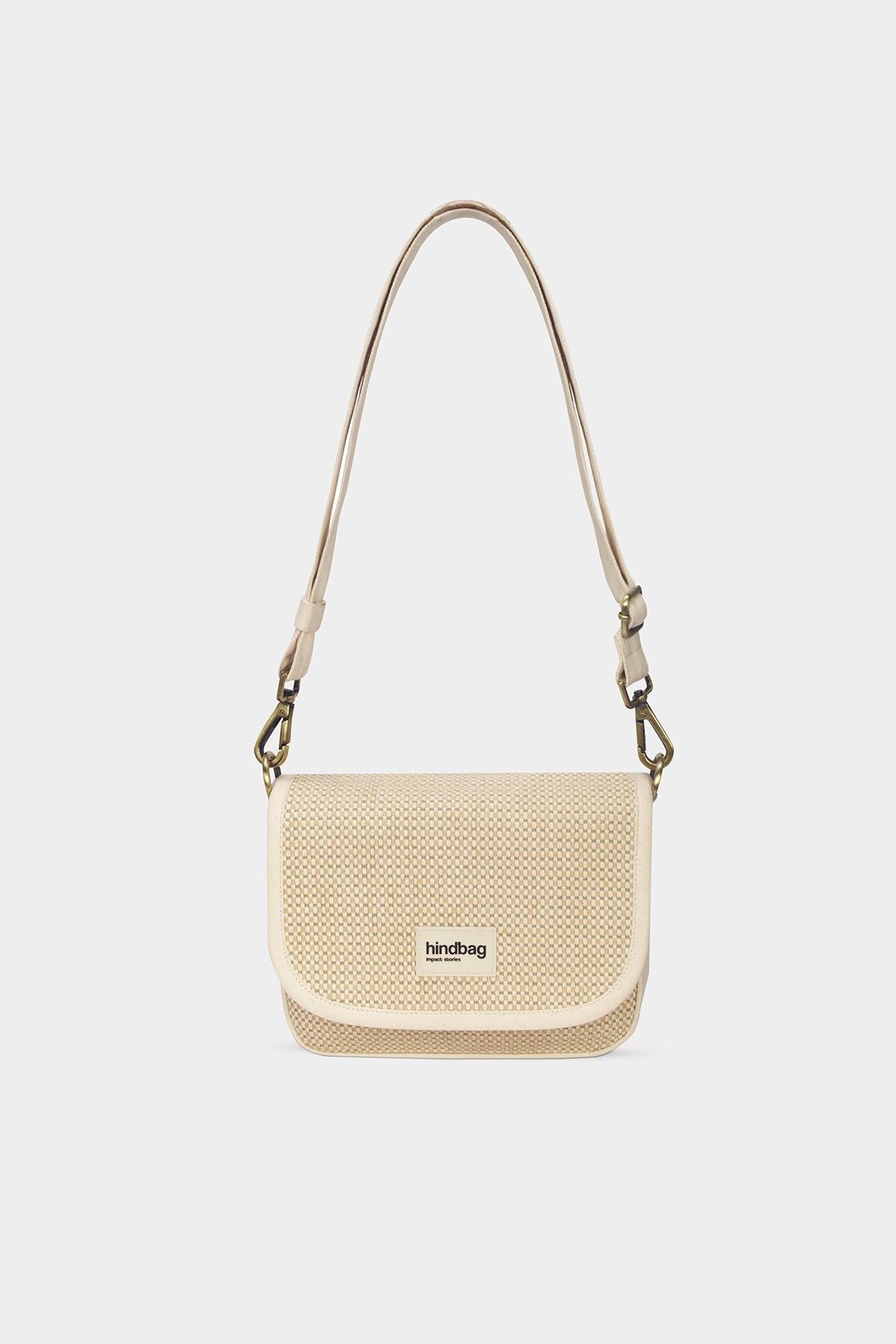 Sac bandoulière en coton bio | tressage nude "margault tressage nude" - tressage nude | Tressage nude