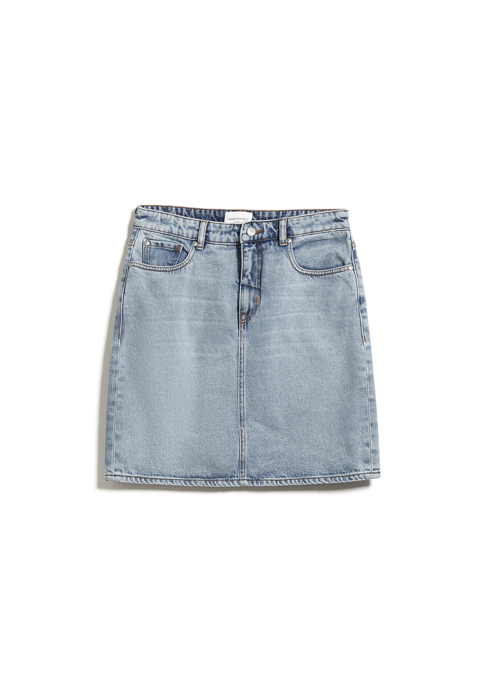 Jupe en jean bleue en coton bio - Aava