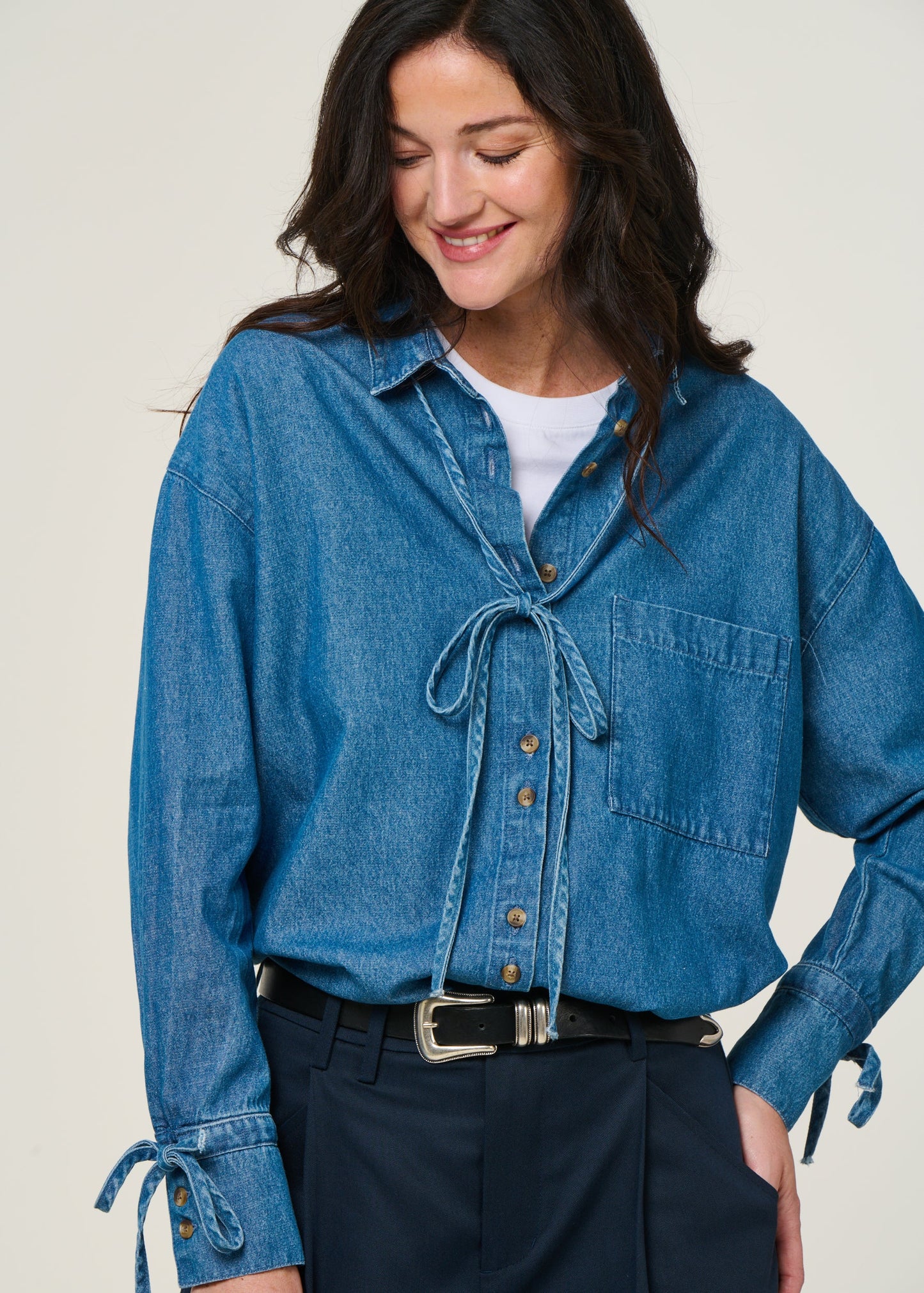 Chemise Amelia denim