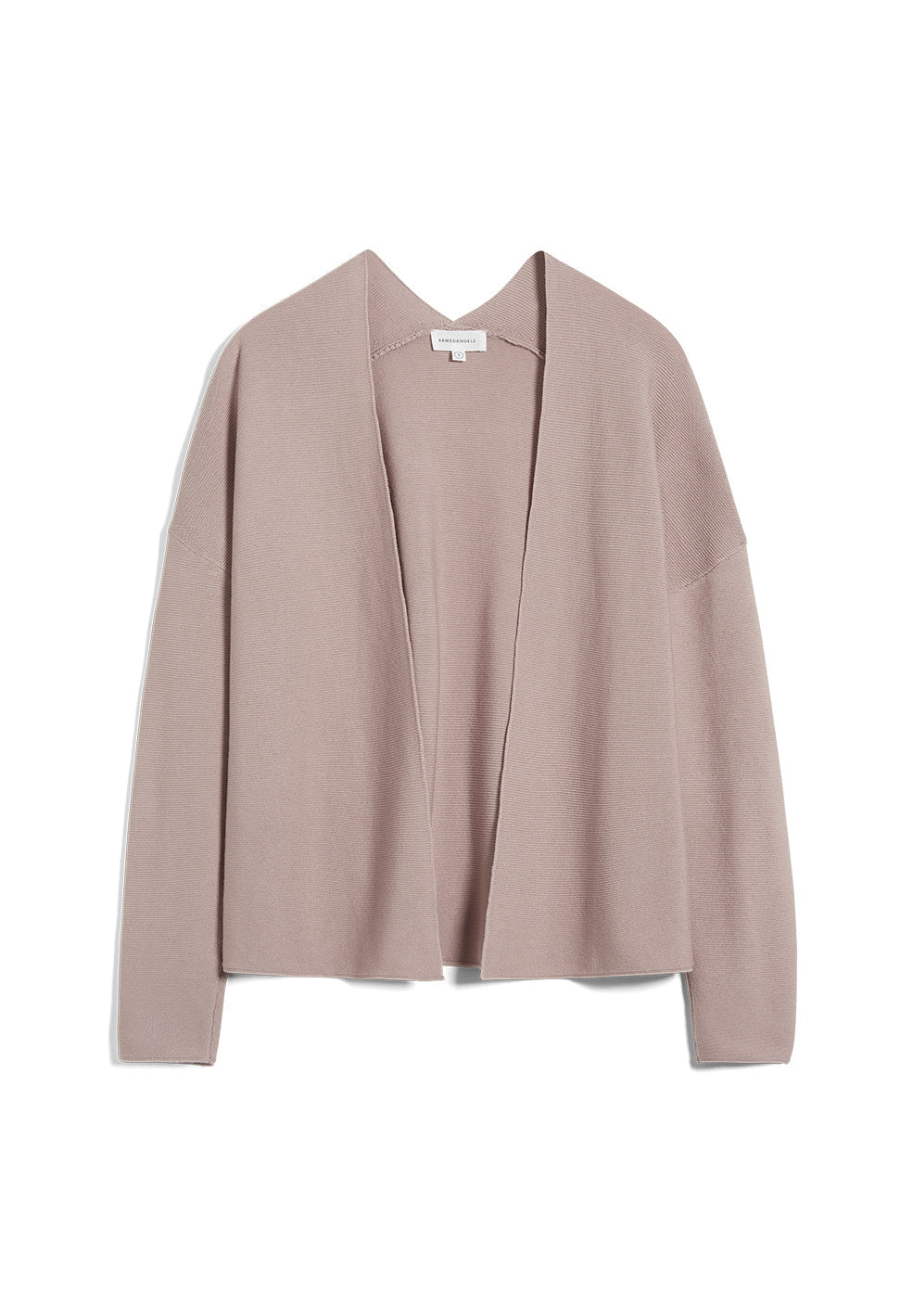 Gilet vieux rose en tencel et coton bio - ANABELLAA