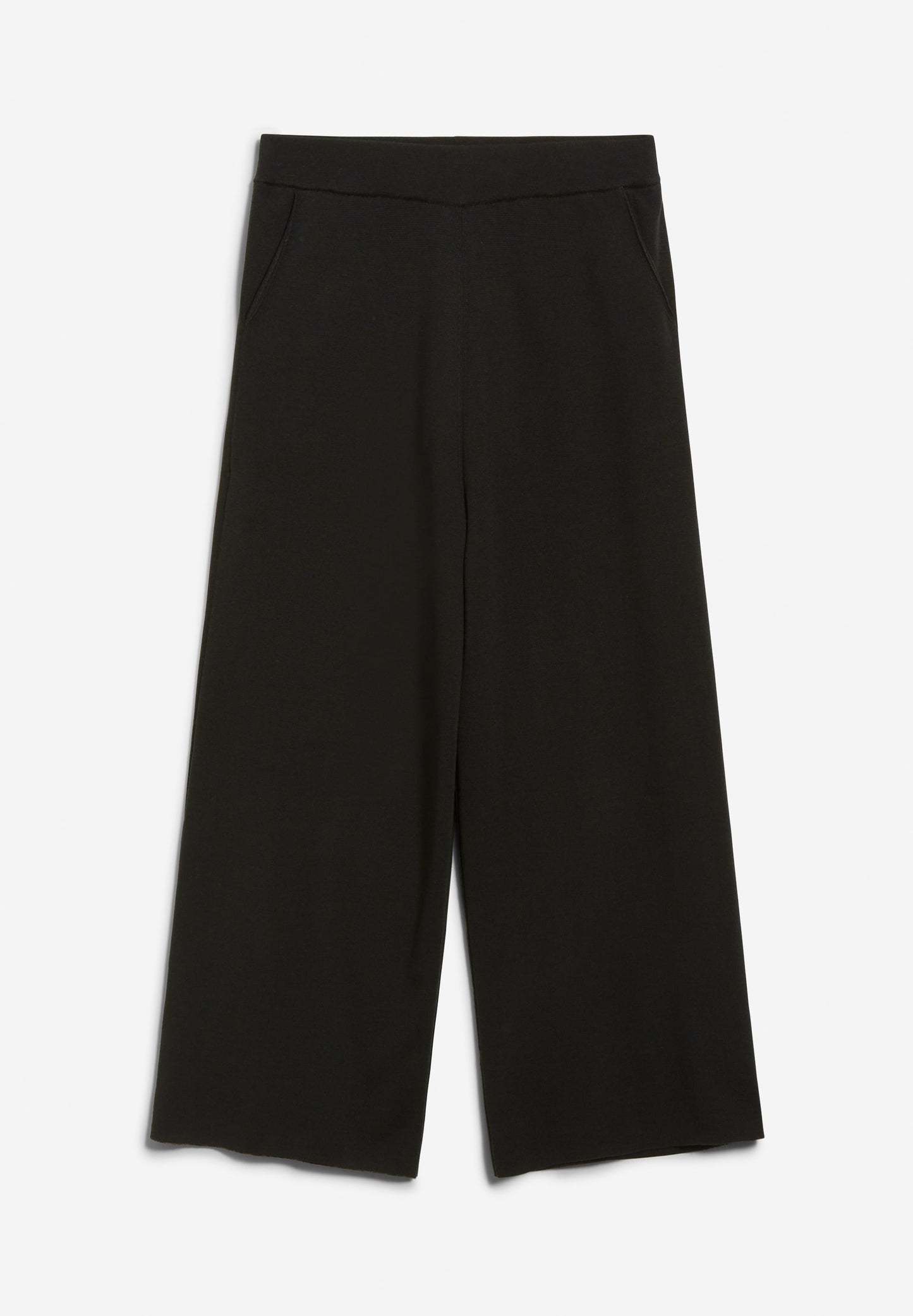 Pantalon ample noir en tencel et coton bio - apaania black