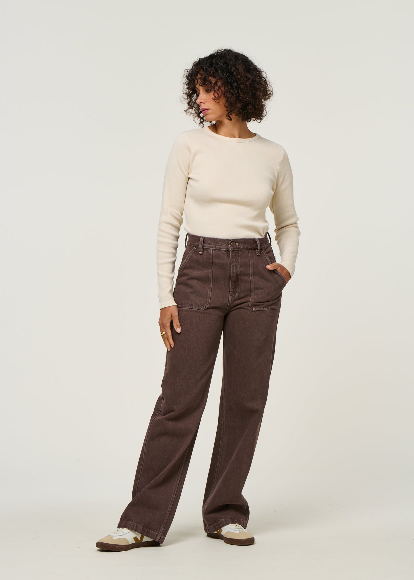 asta workwear pants - brown