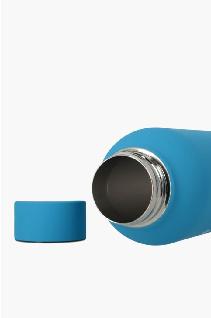 Gourde bleue en acier inoxydable - BRONSON STAINLESS